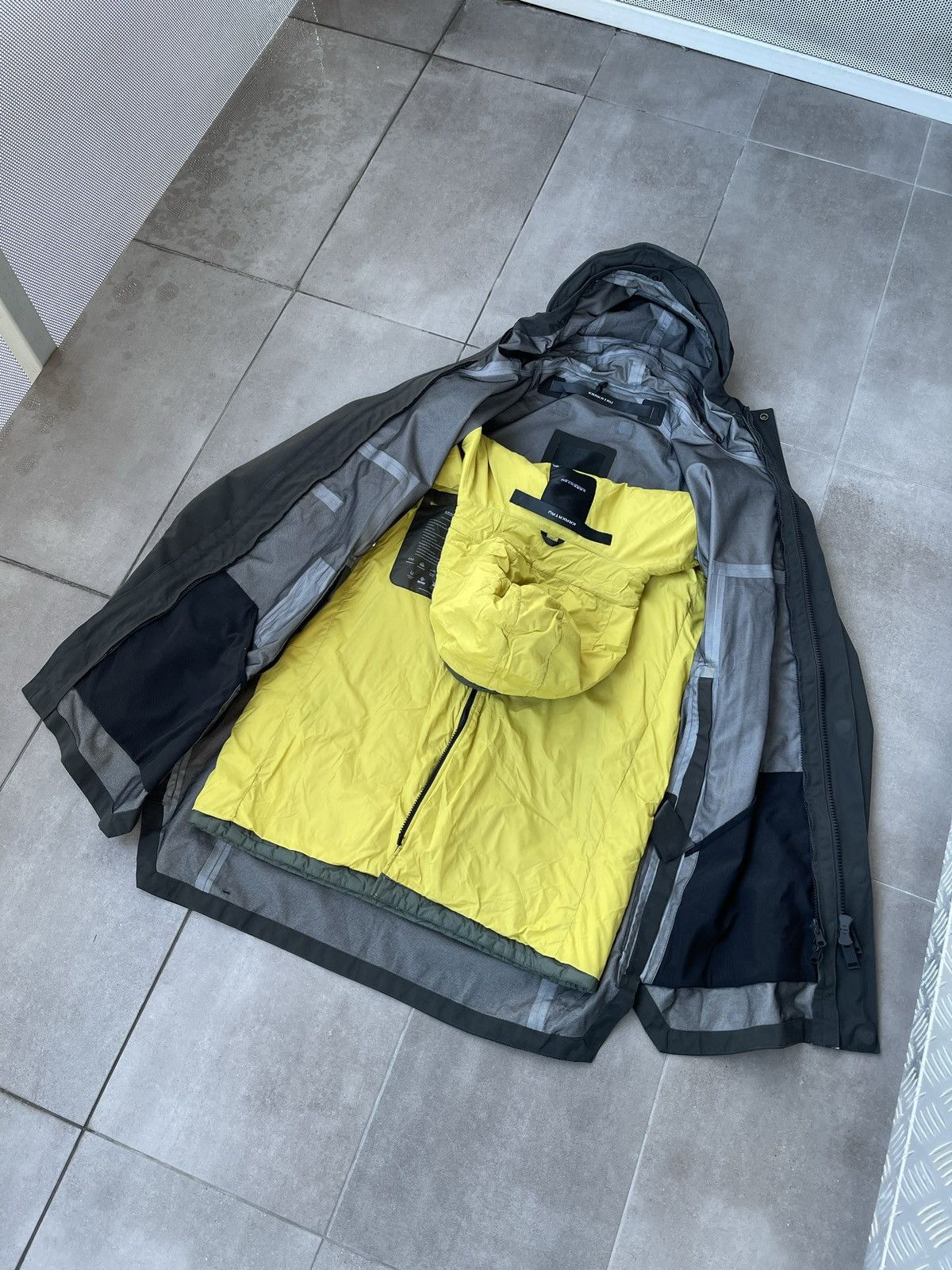 Krakatau FW19 Krakatau QM215 Planck Swamp Green Liner Parka Size US XL / EU 56 / 4 - 12 Thumbnail