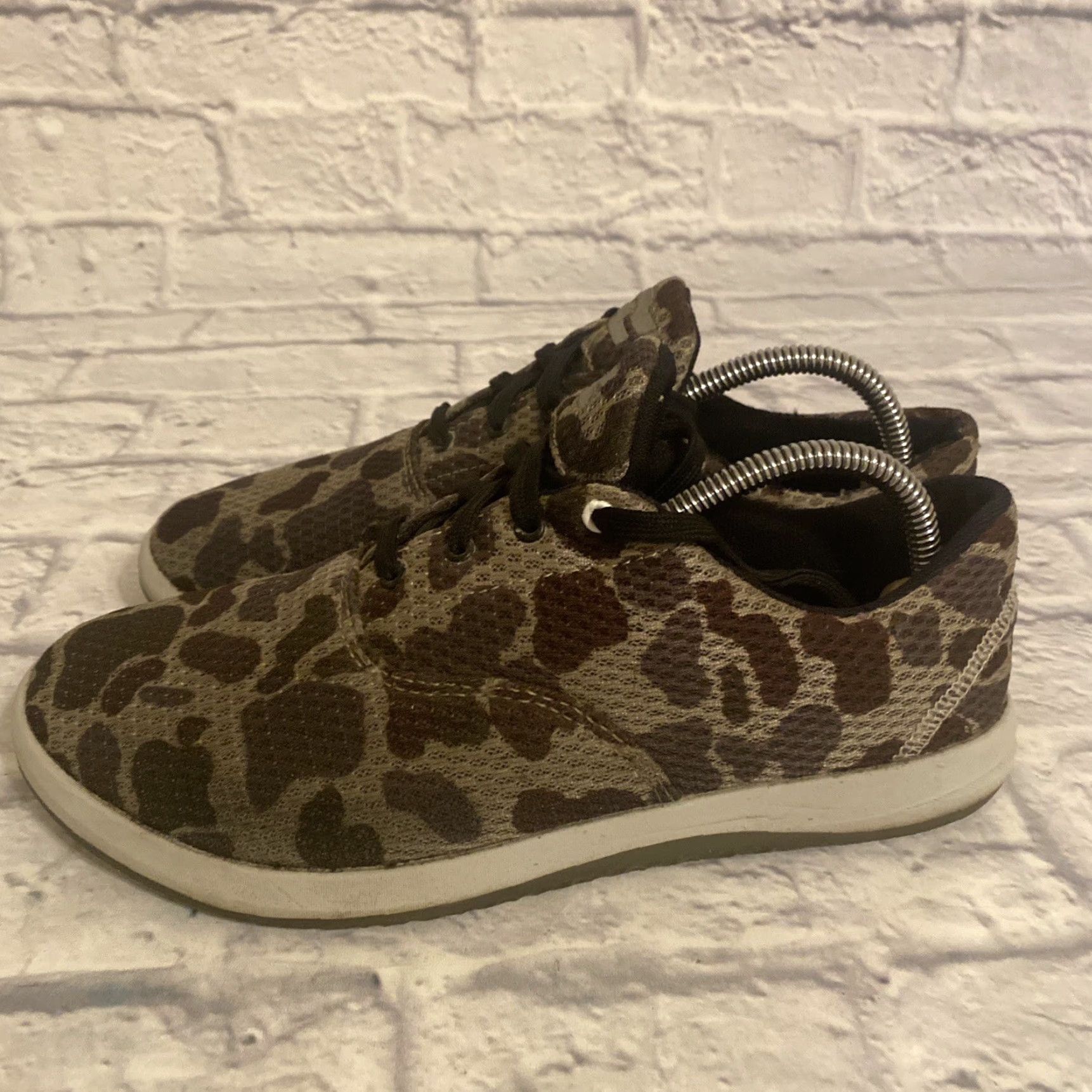 Vintage Strike Movement Chill Pill Transit - Camo Style Sneaker US 7.5 / Women 9 Brown Low Top Men Athletic Shoes Size US 7 / IT 37 - 5 Thumbnail