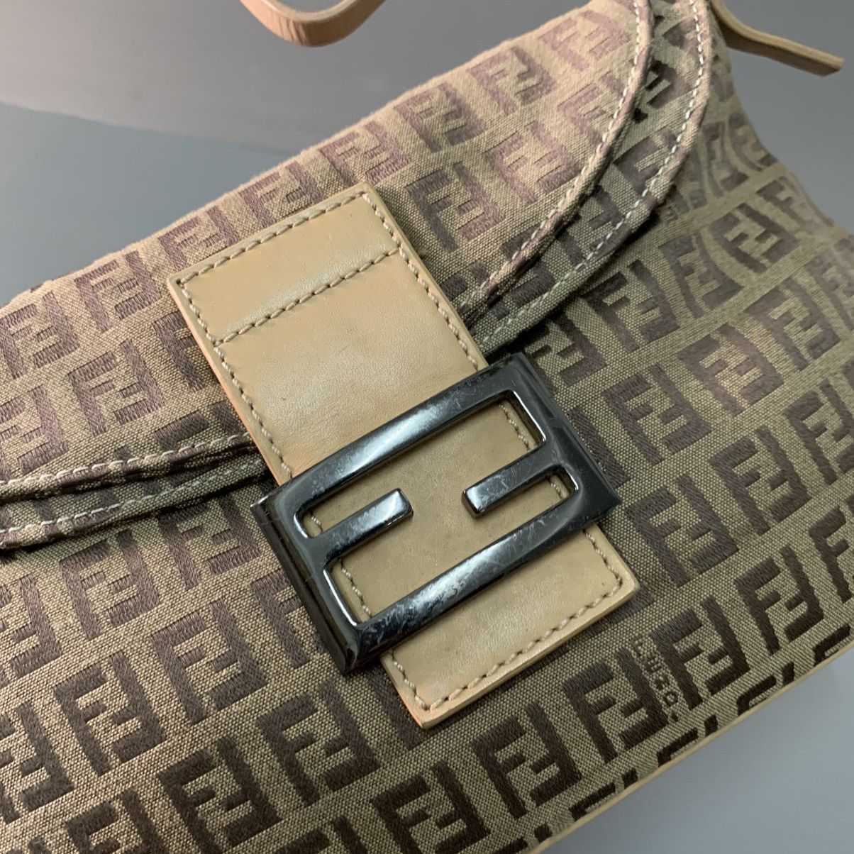 Fendi Fendi Zucchino Pochette Handbag Size ONE SIZE - 5 Thumbnail