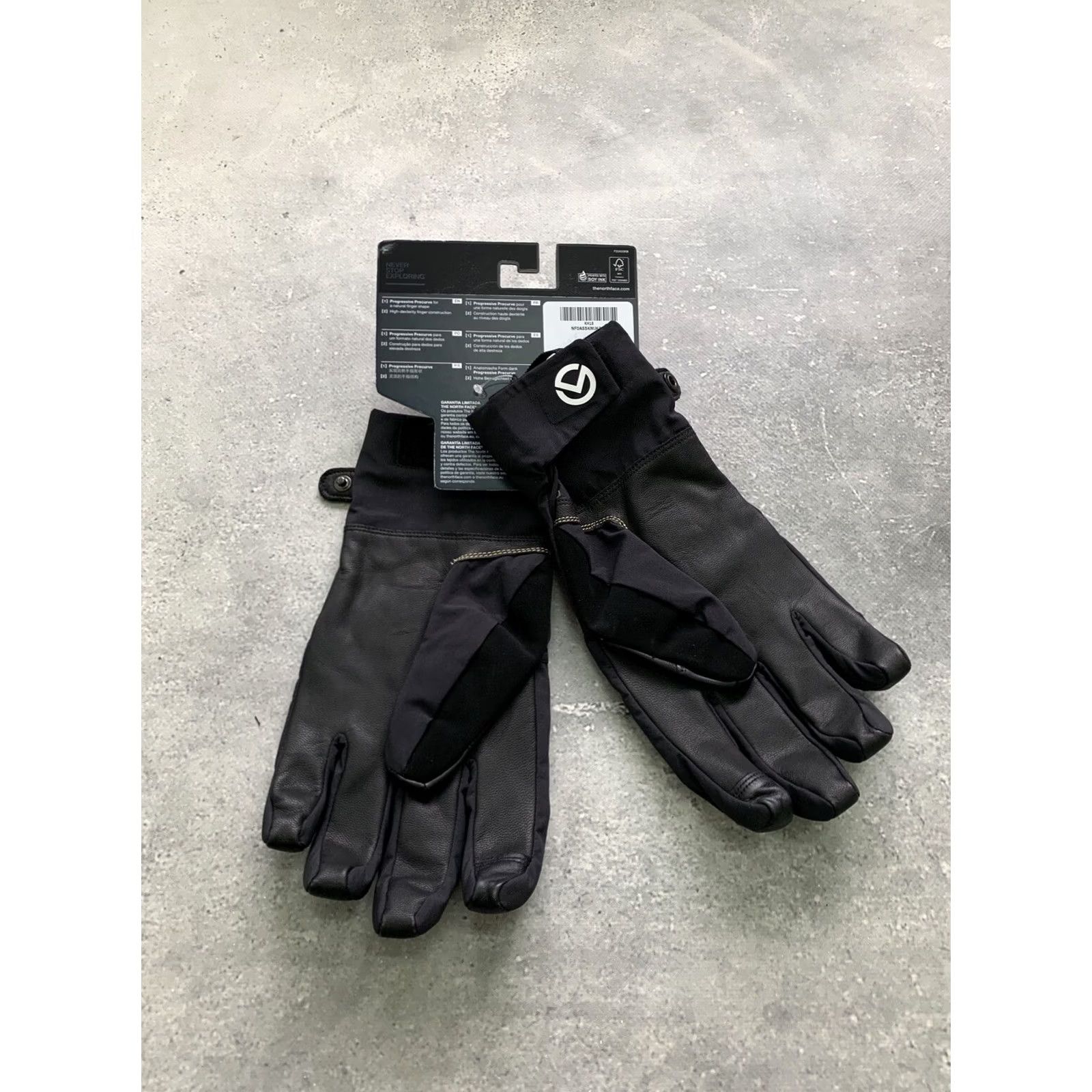The North Face THE NORTH FACE SUMMIT SERIES LHOTSE XLIGHT SKI GLOVES SNOW UNISEX BLACK XS Size ONE SIZE - 2 Thumbnail