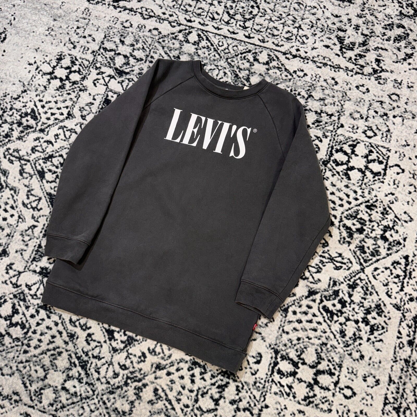 Levi's × Vintage Vintage Levi’s Gray Cotton Crewneck Size L Y2K 90s Casual Size US L / EU 52-54 / 3 - 2 Thumbnail
