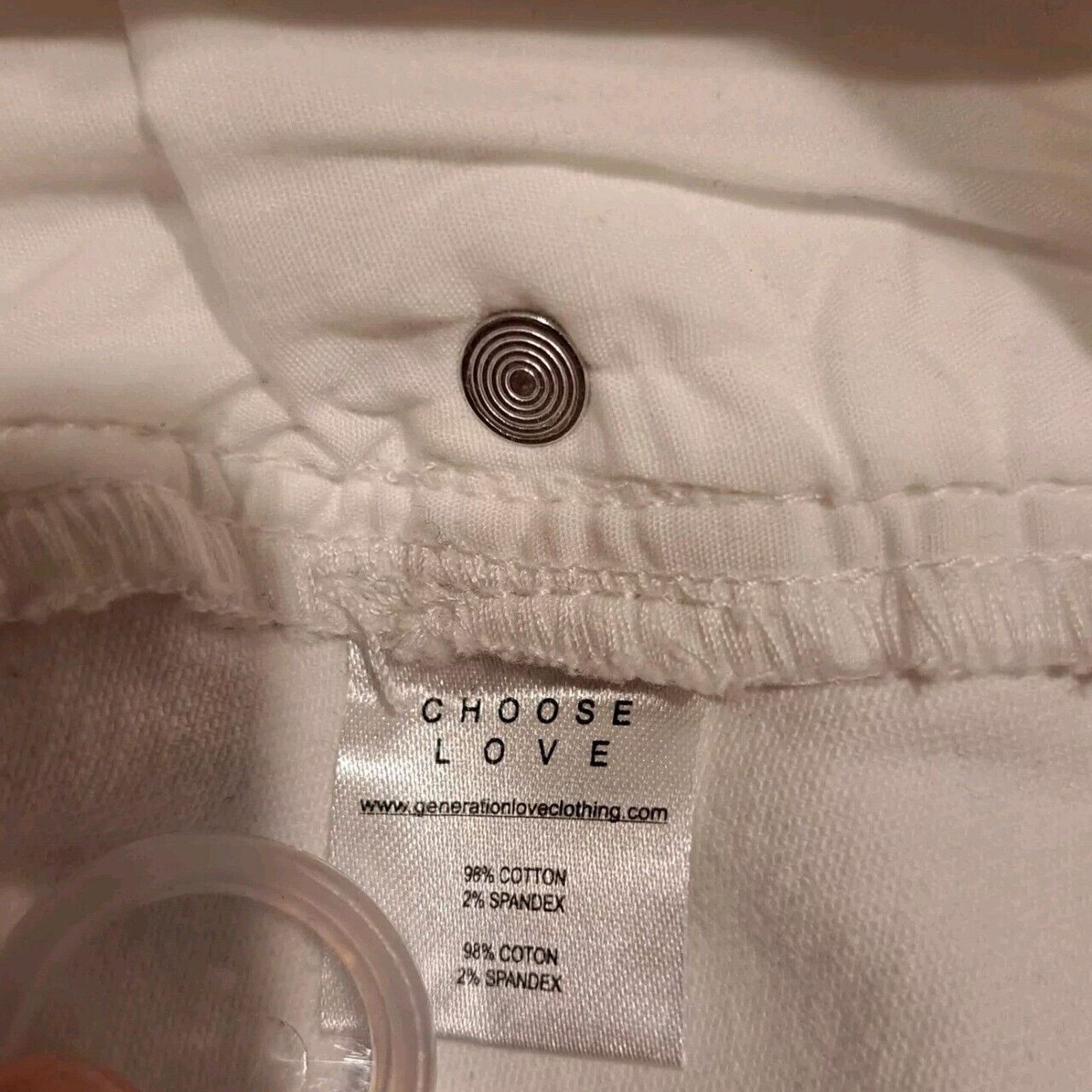 Generation Love Generation Love Revolve Women's Pearl Shorts White 29 NWT Size 29" - 7 Thumbnail
