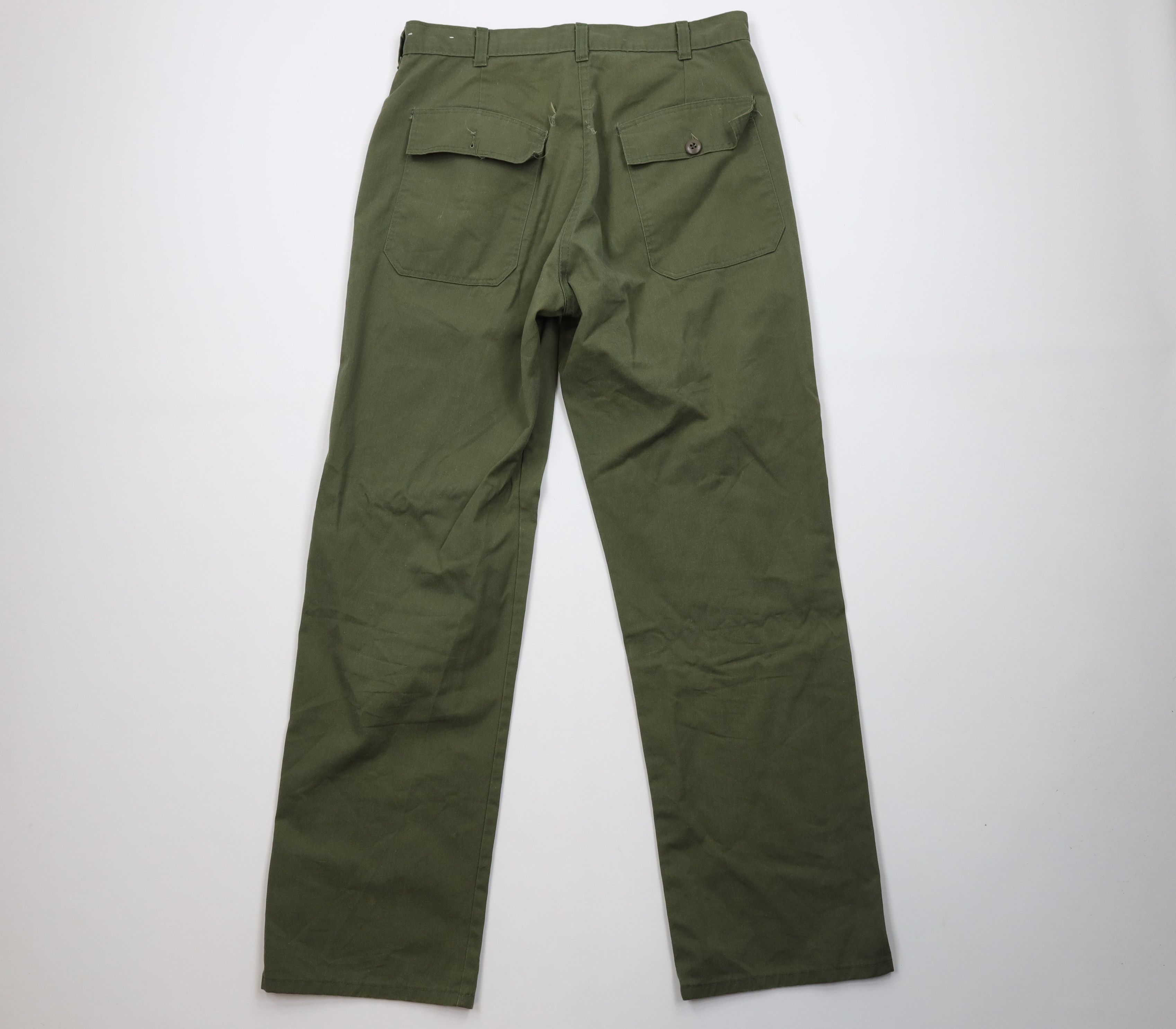 Vintage Vintage 60s 70s Streetwear Military Style Utility Pants USA Size US 32 / EU 48 - 10 Thumbnail