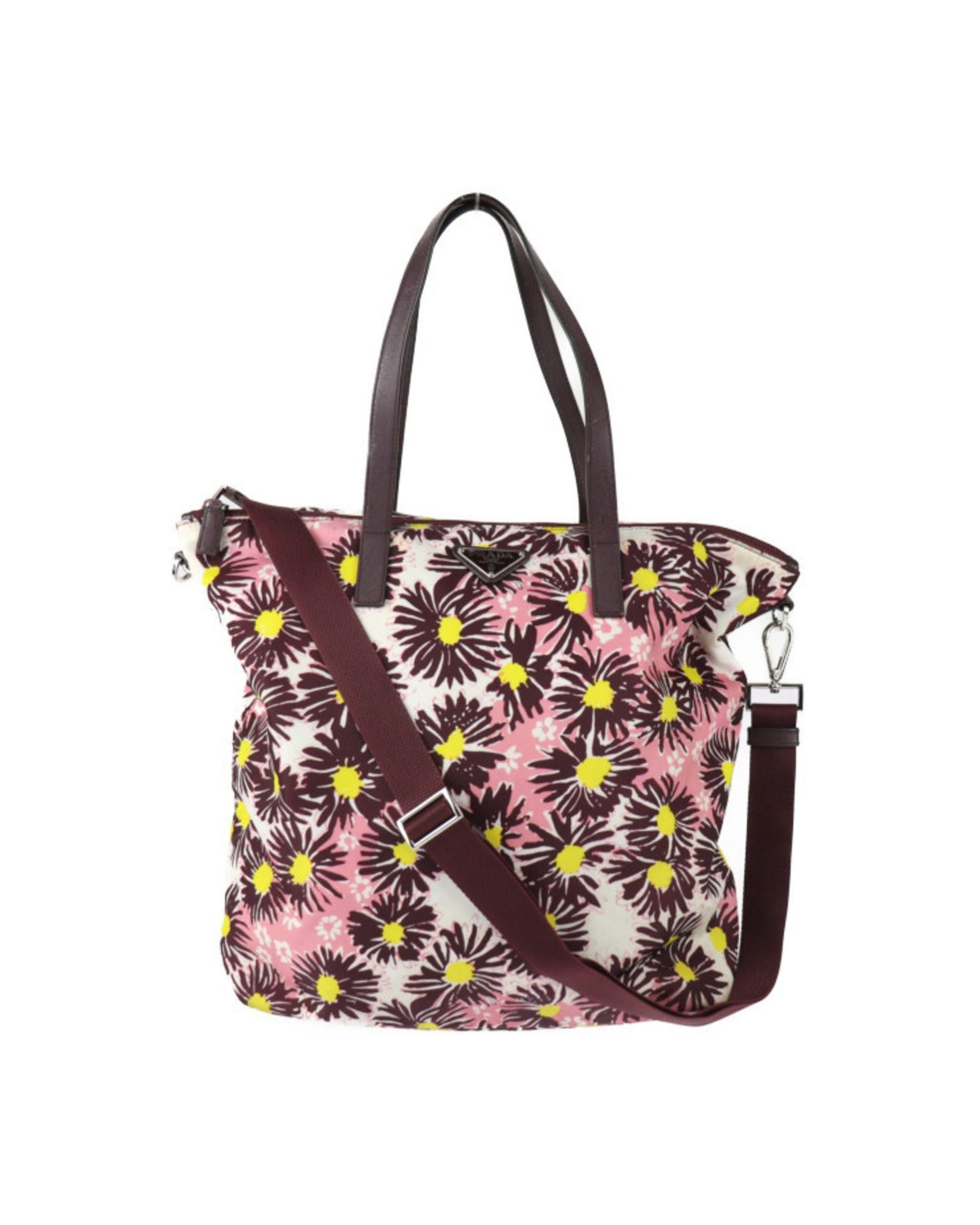 image of Prada Elegant Multicolour Synthetic Shoulder Bag, Women's