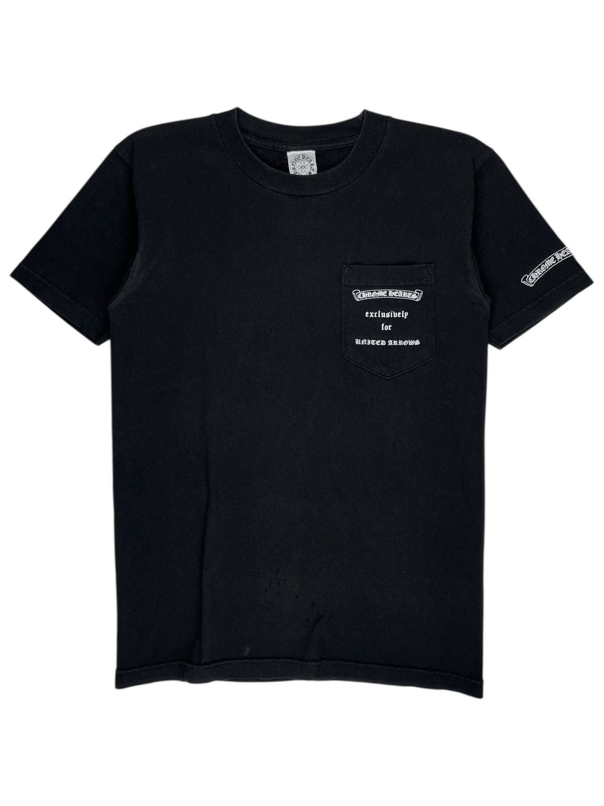 Chrome Hearts Chrome Hearts Vintage United Arrows Dagger Pocket Tshirt Size US S / EU 44-46 / 1 - 2 Thumbnail