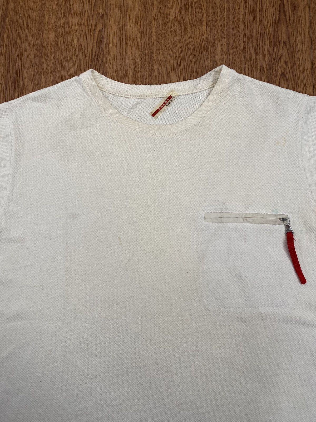 Prada Prada pocket t-shirt Size US M / EU 48-50 / 2 - 2 Thumbnail