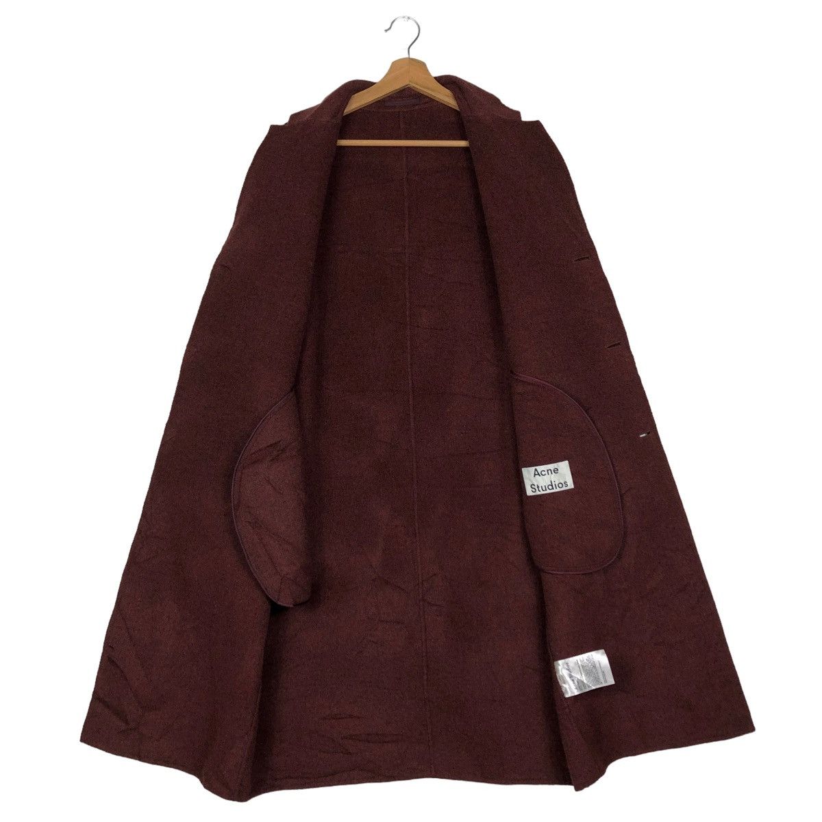 Acne Studios 🔥ACNE STUDIOS WOOL CHAD LONG JACKET COATS Size US S / EU 44-46 / 1 - 13 Thumbnail