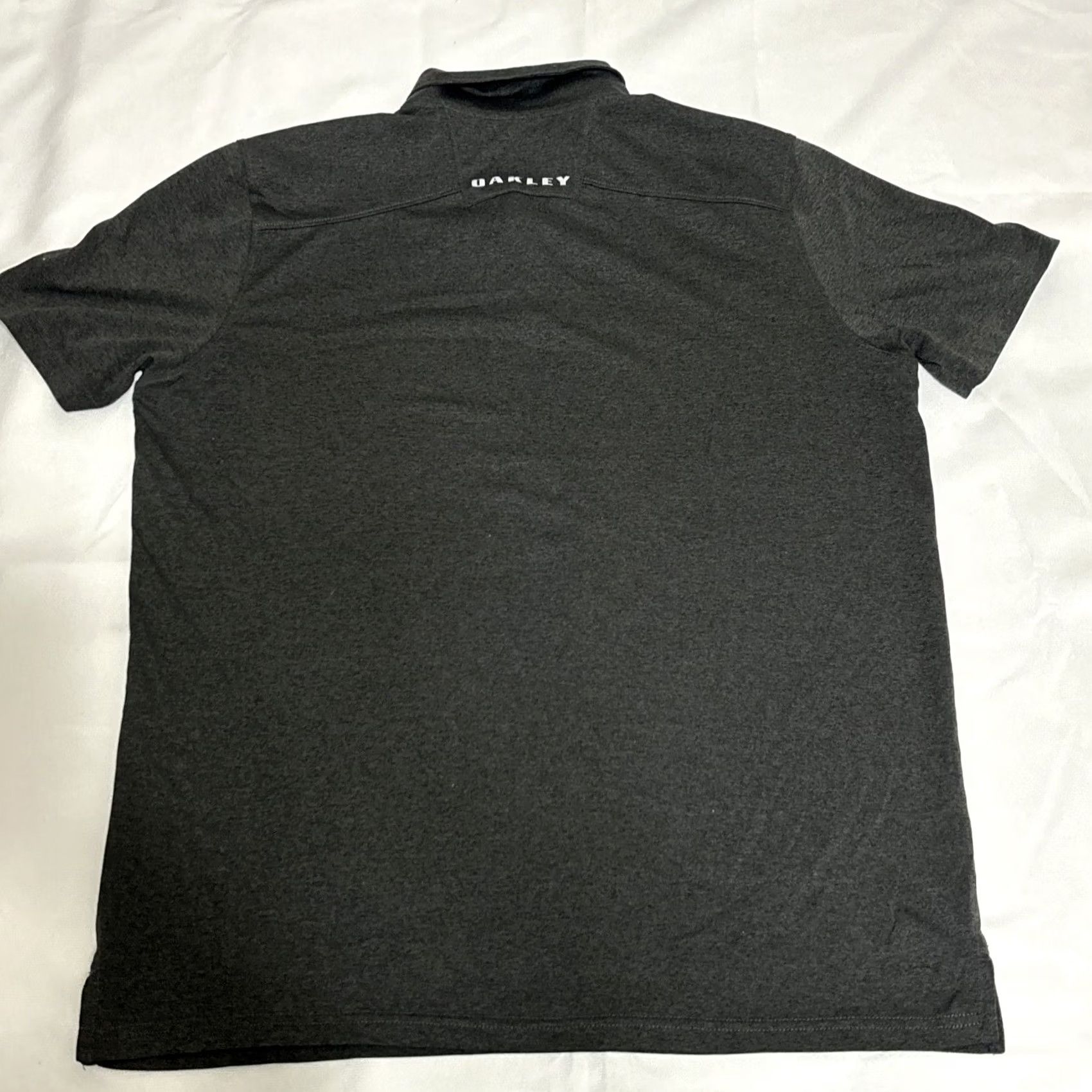 Oakley Oakley Callisto Polo Mens Size Medium Shadow Grey Hydrolix Shirt Polo Shirt Photo Logo Breathable Casual Mens Shirt Size US M / EU 48-50 / 2 - 6 Thumbnail