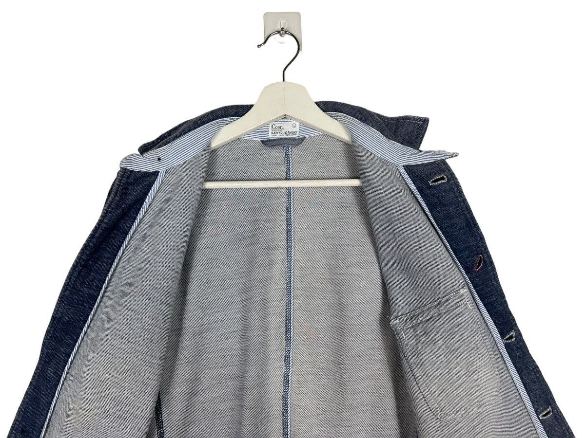 Indigo 🔥 COEN INDIGO NAVY DECK JACKET Size US S / EU 44-46 / 1 - 11 Thumbnail