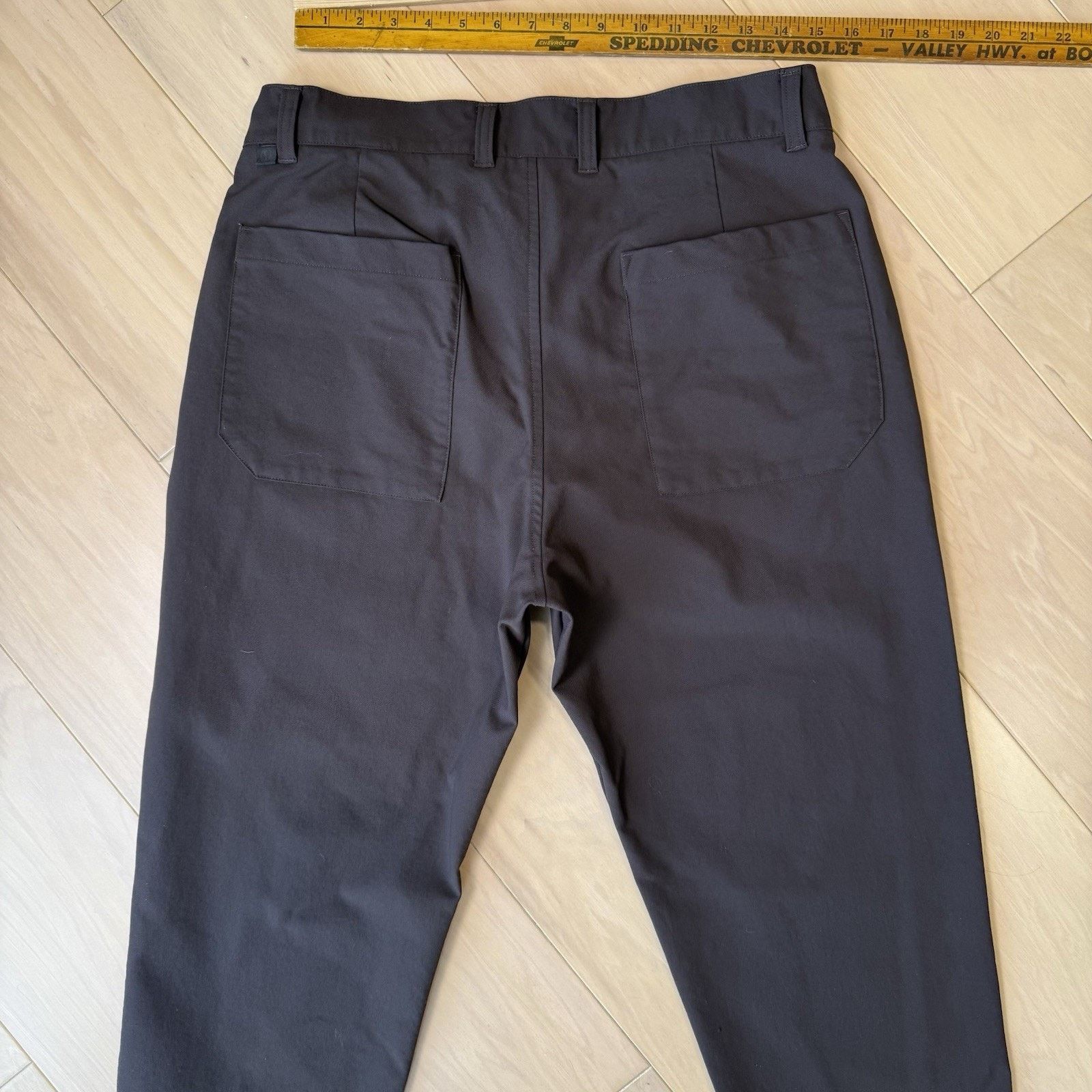 Lululemon Lululemon Heavy Twill Trouser 34 Brown Slim Tapered ABC Size US 34 / EU 50 - 9 Thumbnail