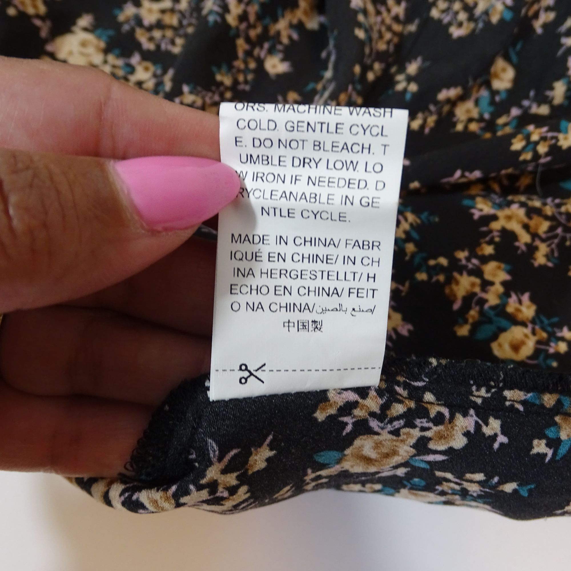Other Floral Smocked Off-Shoulder Maxi Dress Black Women Size S Size S / US 4 / IT 40 - 6 Thumbnail