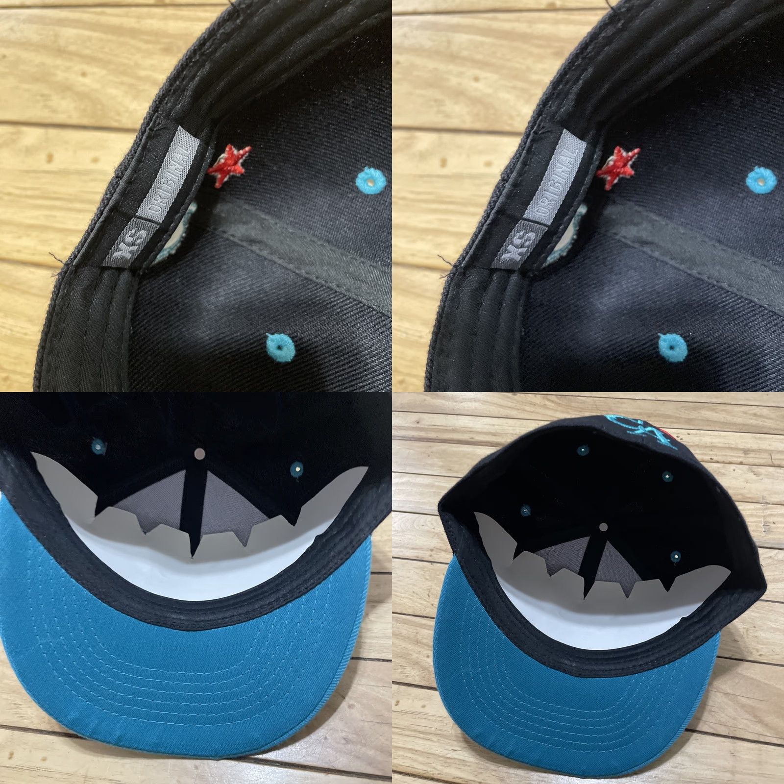 Vintage VINTAGE California Black Blue Teal Adjustable Hat Men XS Streetwear Cap Adjustable NEW Size ONE SIZE - 9 Thumbnail