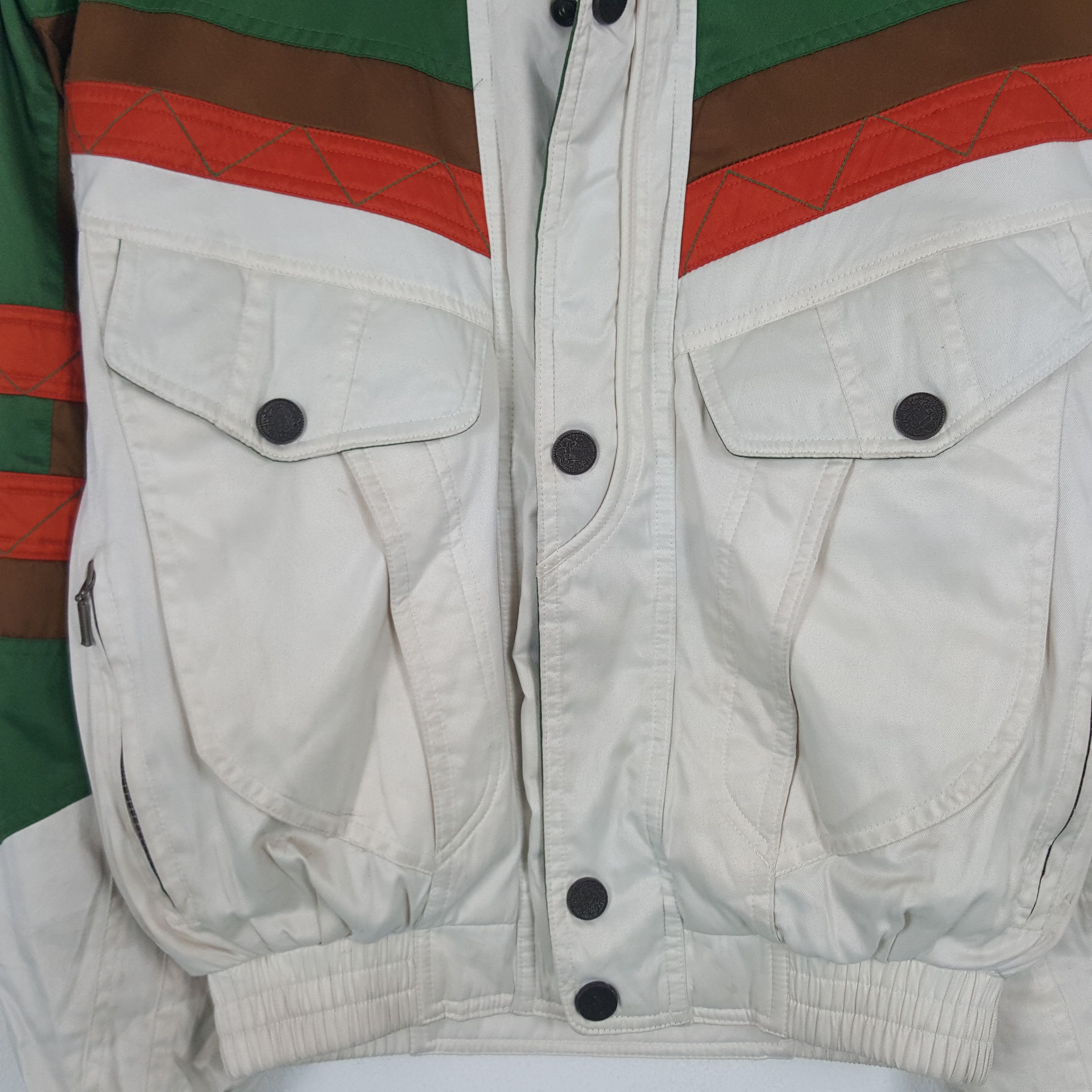 Fila × Vintage Vintage Fila Streetwear Style Zipper Jacket Size US M / EU 48-50 / 2 - 4 Thumbnail