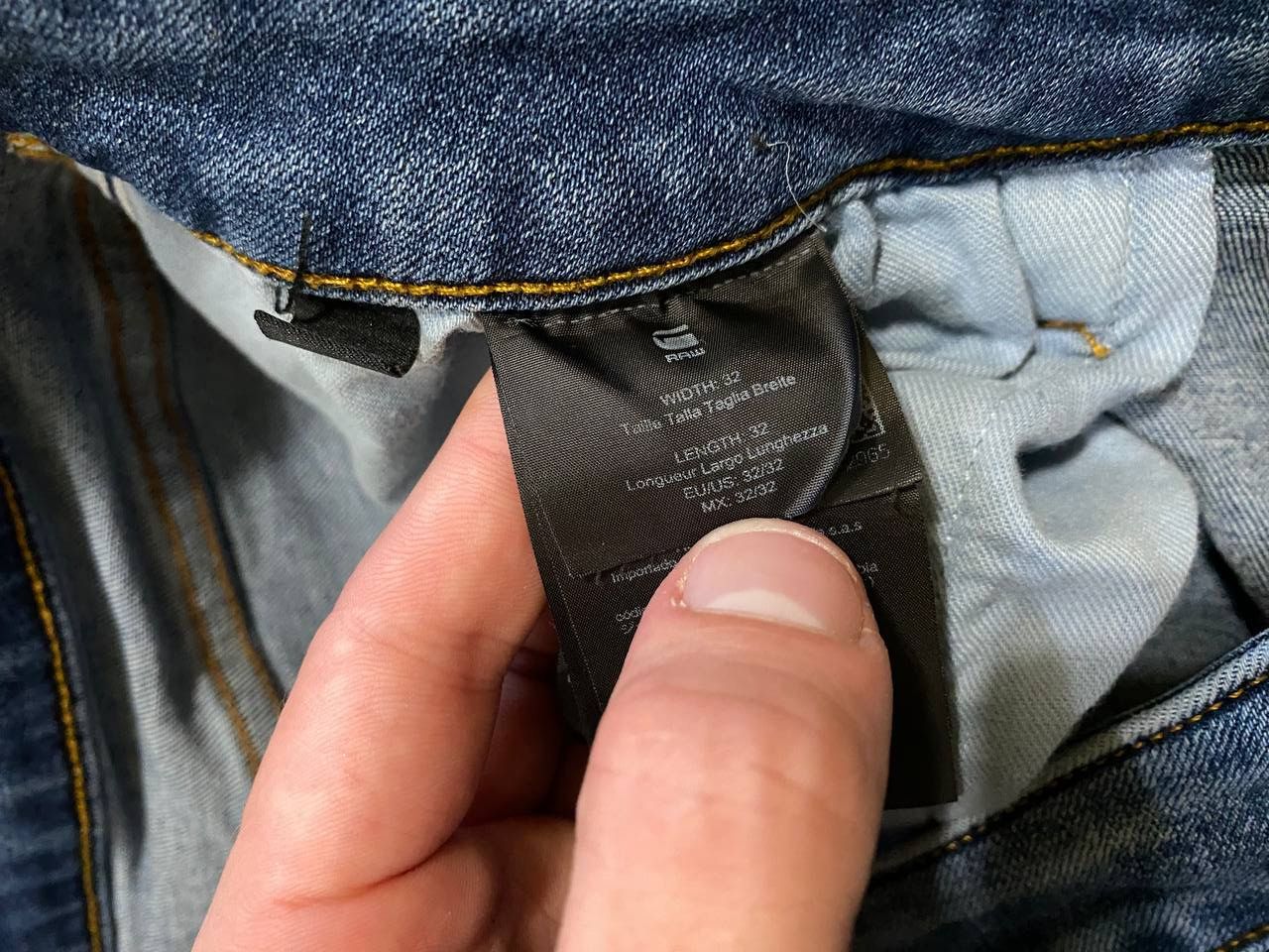 G-Star Vintage G-Star Raw 3301 Slim Denim Jeans Size 32 Size US 32 / EU 48 - 2 Thumbnail