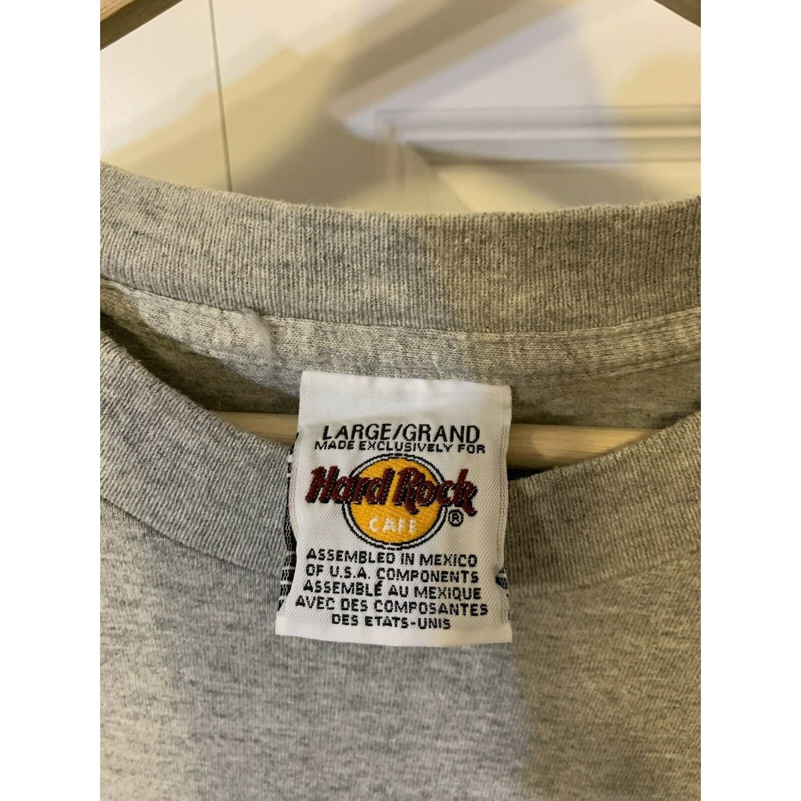 Hard Rock Cafe Hard Rock Cafe Gray Men’s Sz L 2000 Evolution of Rock Las Ve Size US L / EU 52-54 / 3 - 2 Thumbnail