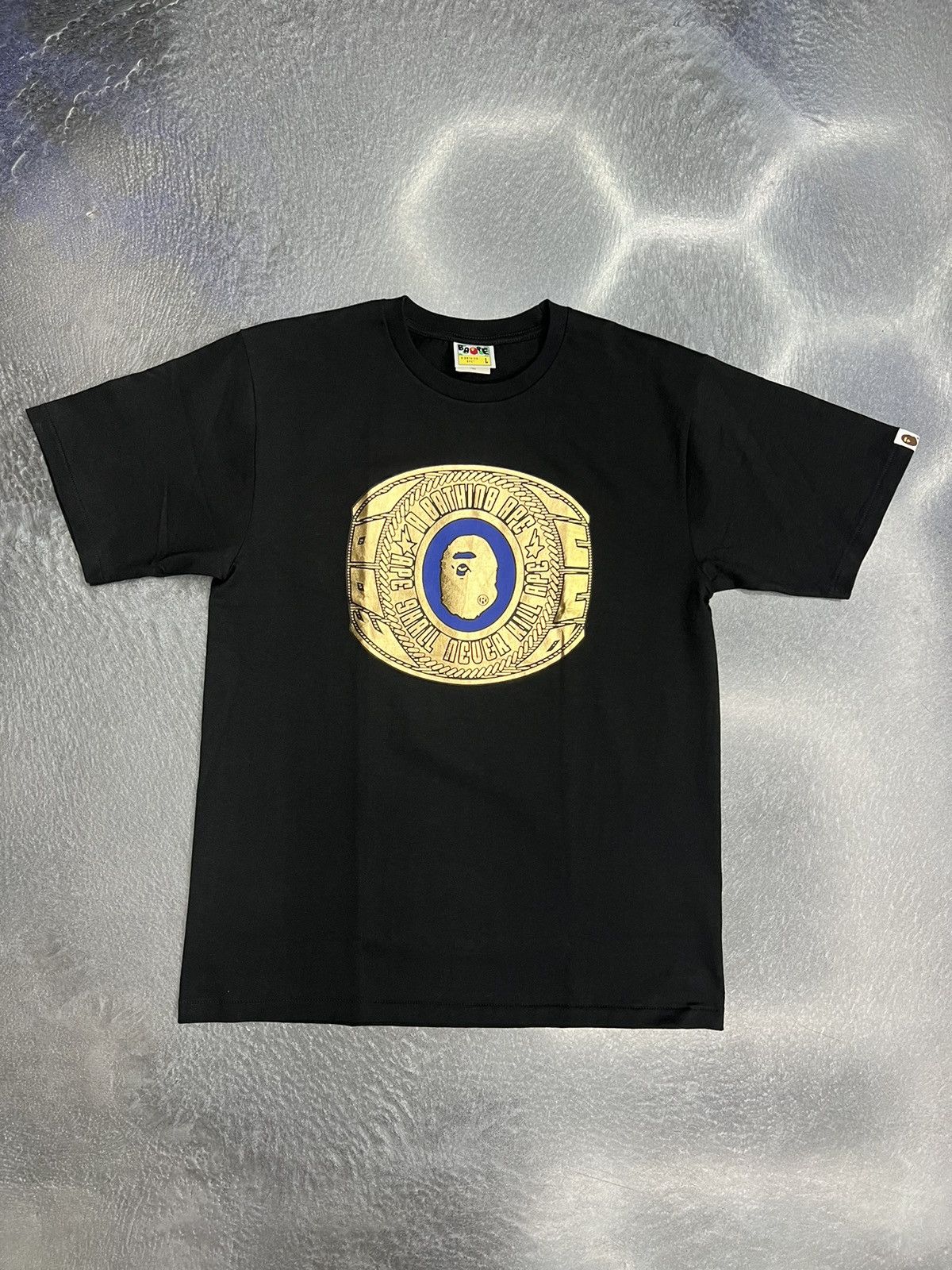 Bape Bape Foil College Ring T-Shirt Size US L / EU 52-54 / 3 - 1 Thumbnail