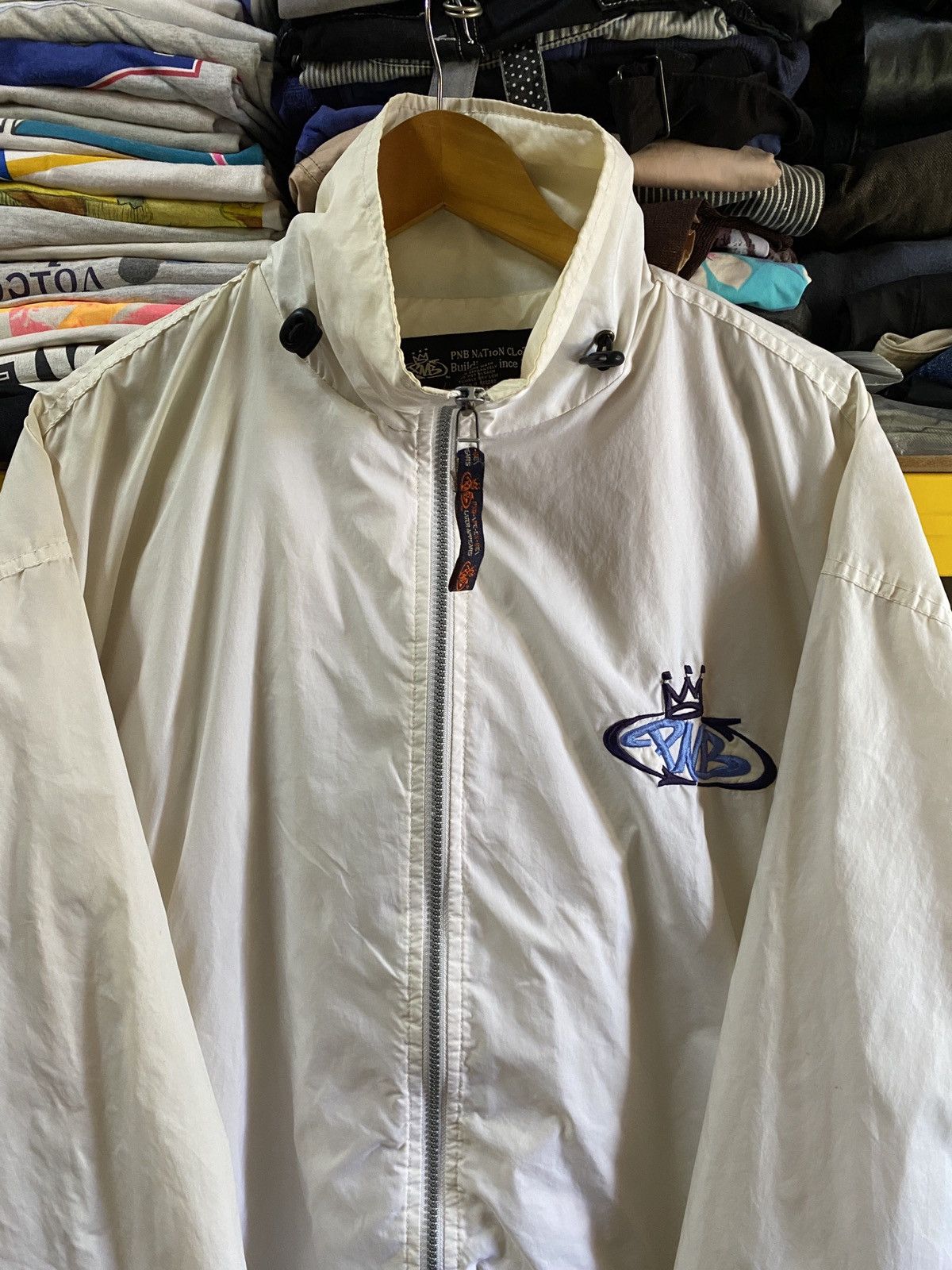 Rap Tees Vintage 90s PNB Nation Embroided Hiphop group jacket Size US XL / EU 56 / 4 - 4 Thumbnail