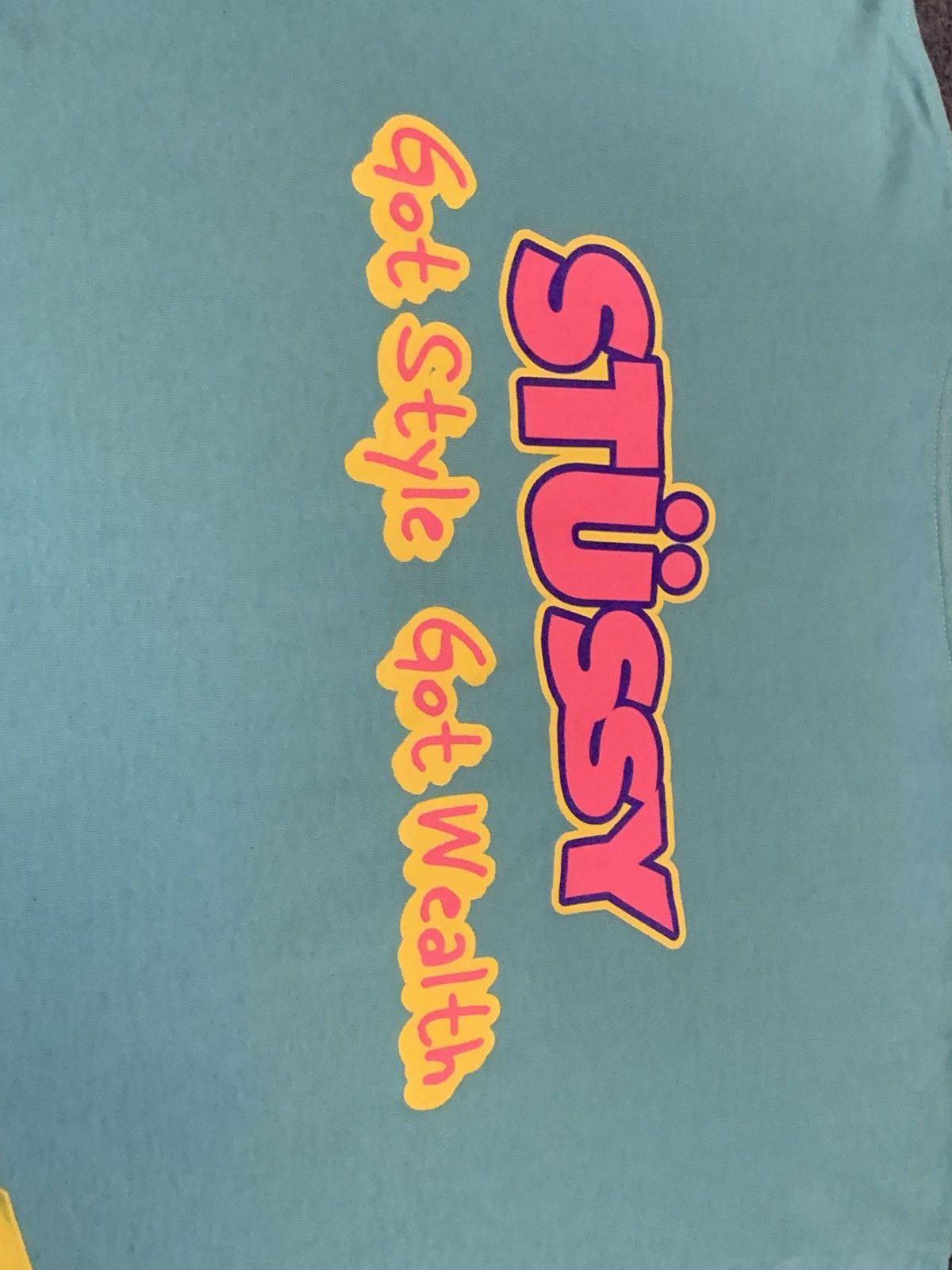 Stussy × Vintage RARE VINTAGE 2000s STUSSY SKILLZ TEE Size US XL / EU 56 / 4 - 7 Thumbnail