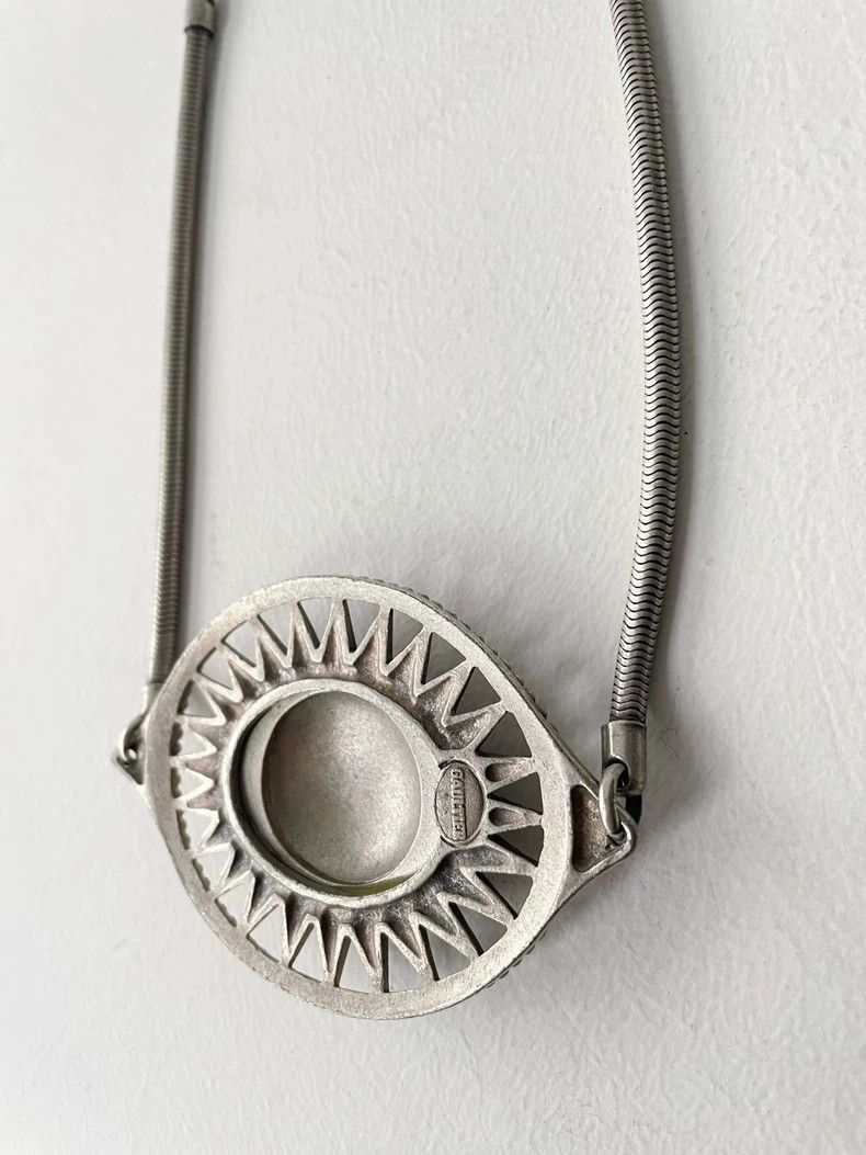Jean Paul Gaultier Jean Paul Gaultier Big-eyed snake chain necklace 2504-Nexta Size ONE SIZE - 7 Thumbnail