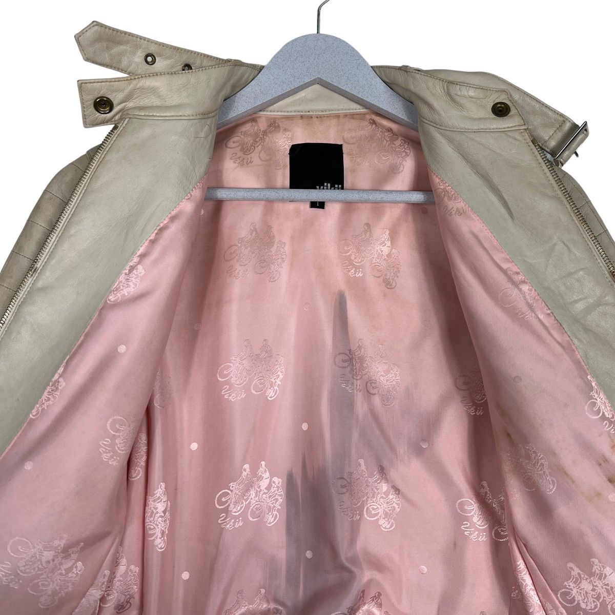 Japanese Brand 🔥 VIKII LEATHER JACKET Size US S / EU 44-46 / 1 - 12 Thumbnail