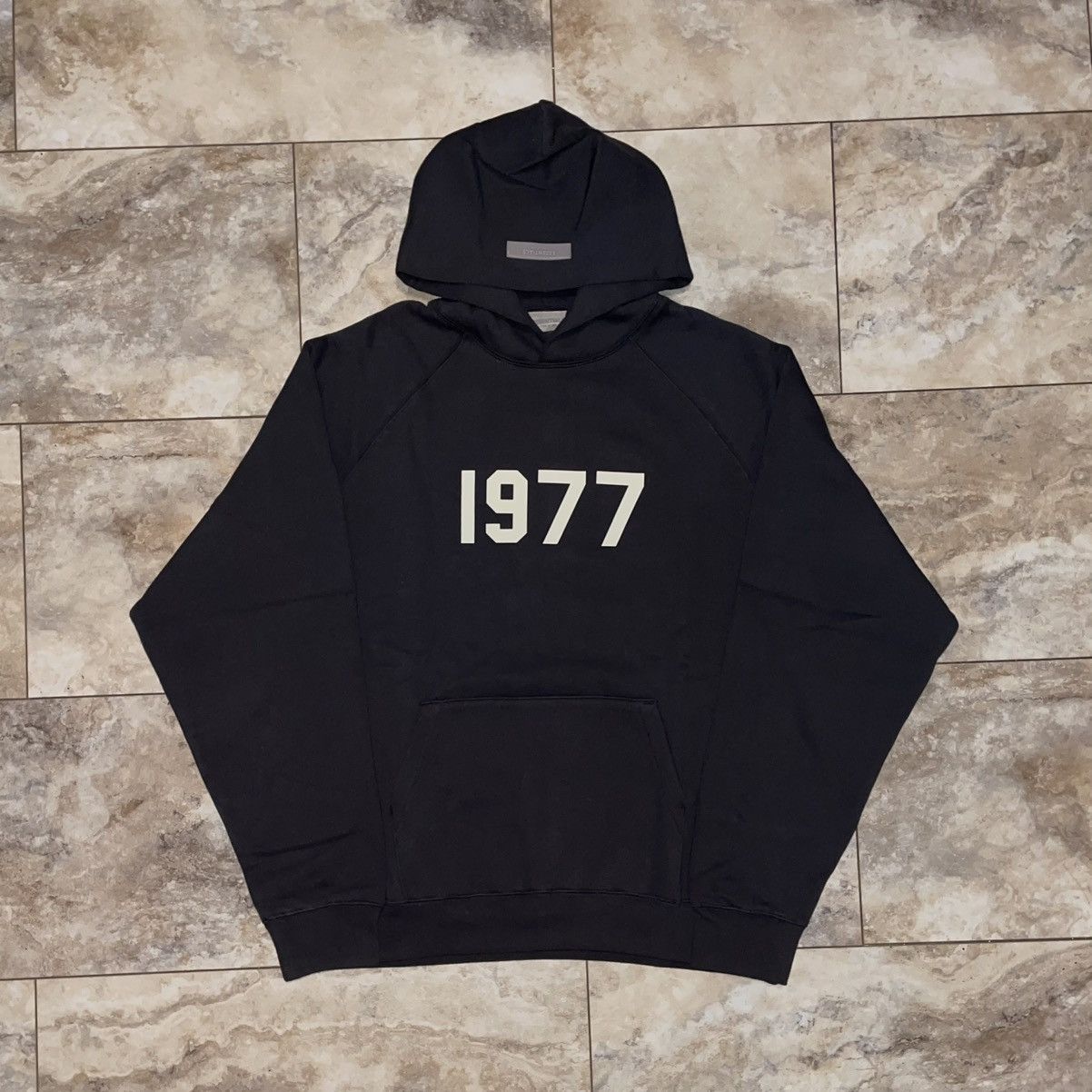 Fear of God Essentials Essentials 1977 Hoodie Iron Grey Sz L