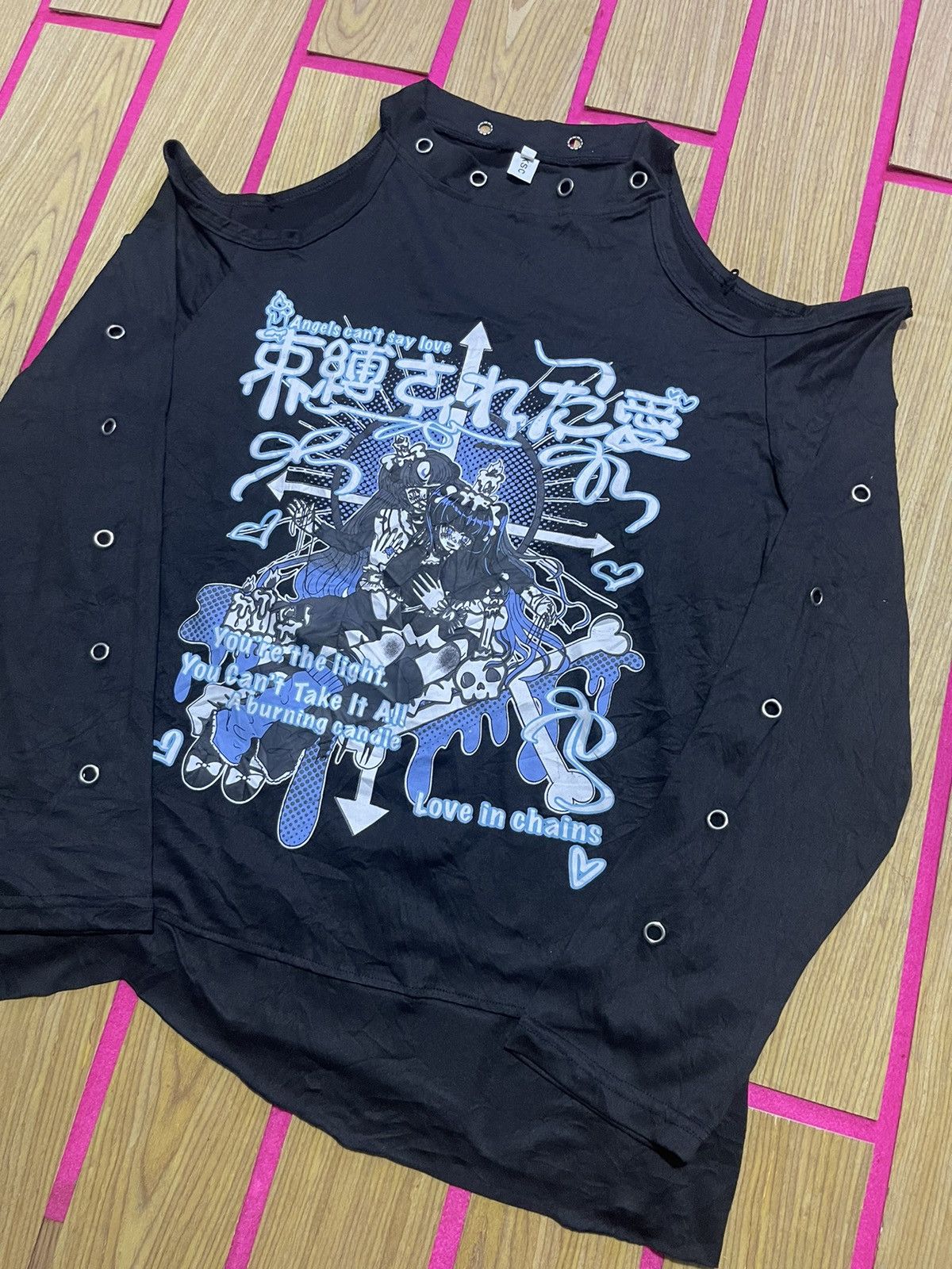 If Six Was Nine Y2K LSC short sleeve tshirt japanese style Size M / US 6-8 / IT 42-44 - 2 Thumbnail