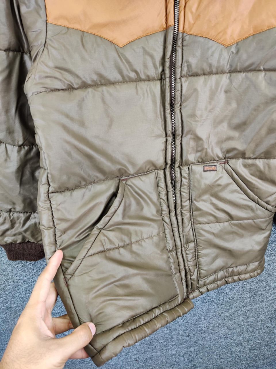 Wrangler Vintage 90s Wrangler Western Quilted Puffer Jacket Size US M / EU 48-50 / 2 - 7 Thumbnail
