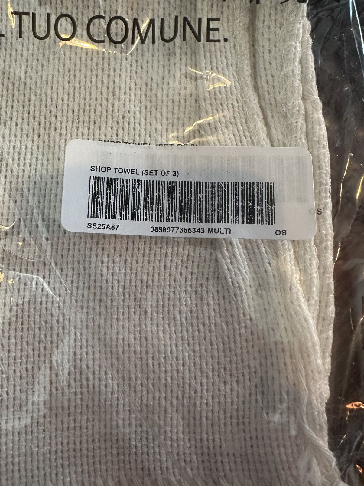 Supreme SUPREME SHOP TOWEL (SET OF 3) SS25 Size ONE SIZE - 5 Thumbnail