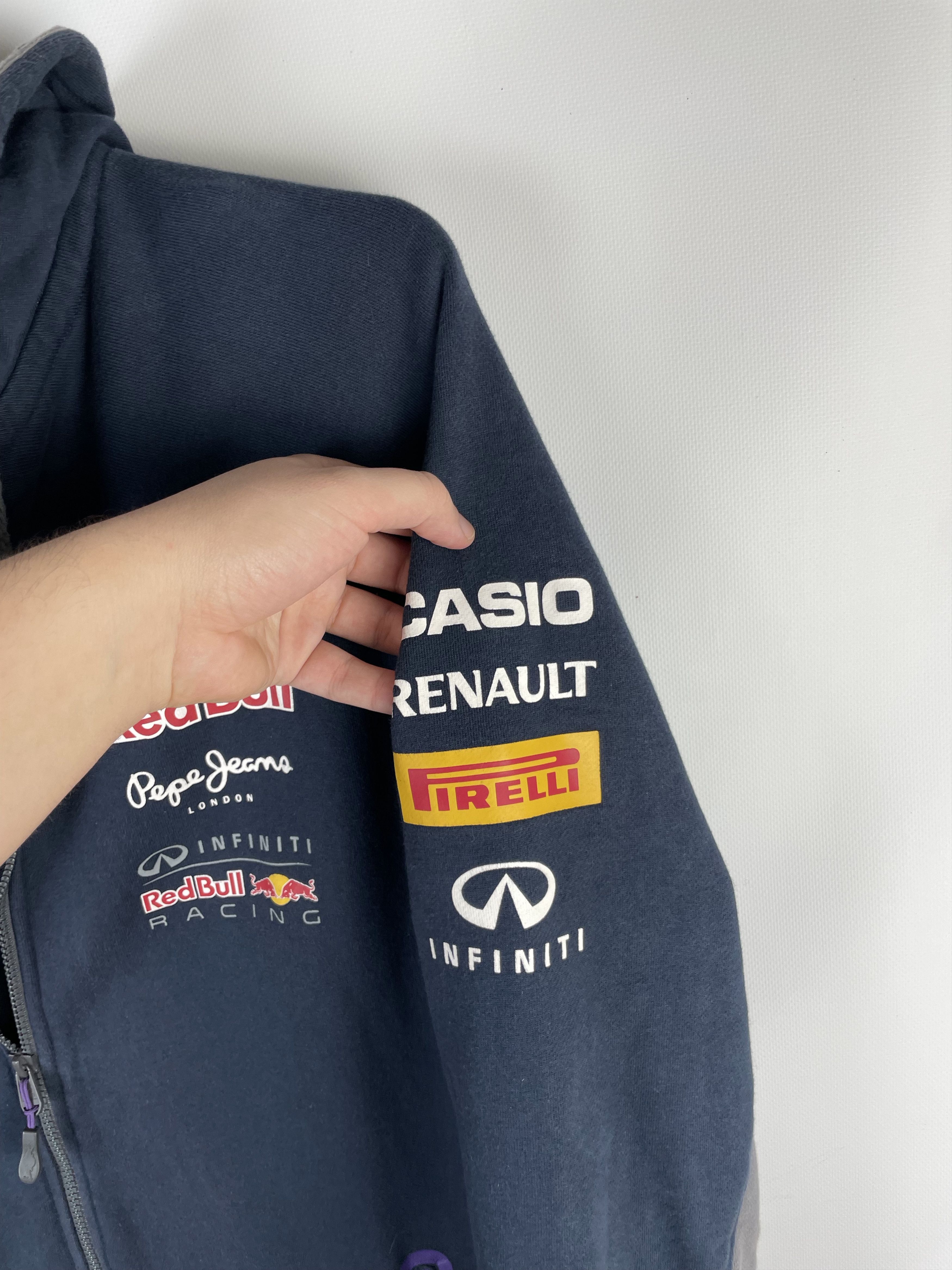Other RED BULL MOTO ZIP UP HOODIE RACING MARLBORO INFINITY NASCAR Size US XXL / EU 58 / 5 - 8 Thumbnail