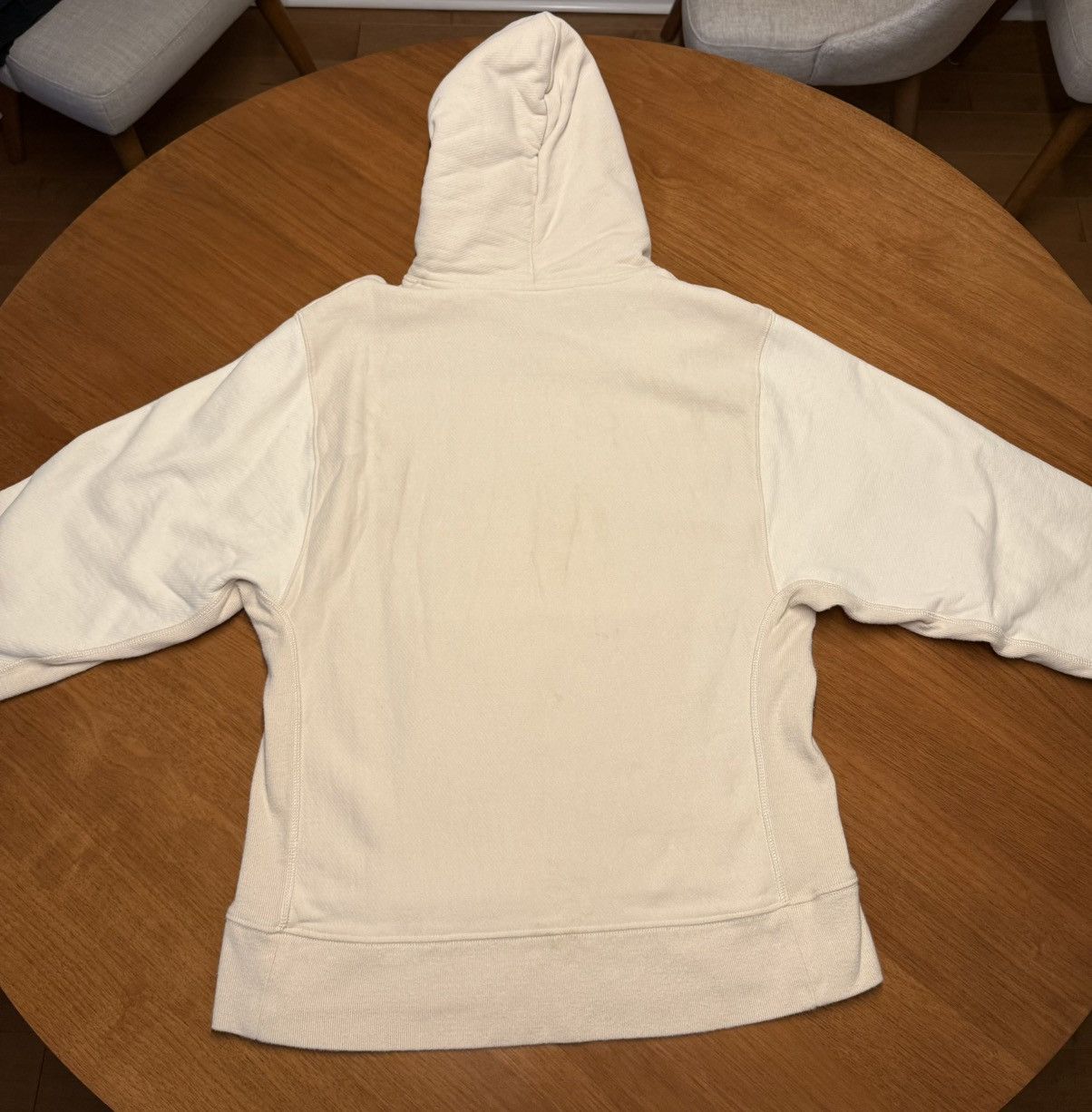 Yeezy Yeezy Season 3 Off-White Cotton Hoodie Size US XS / EU 42 / 0 - 3 Thumbnail
