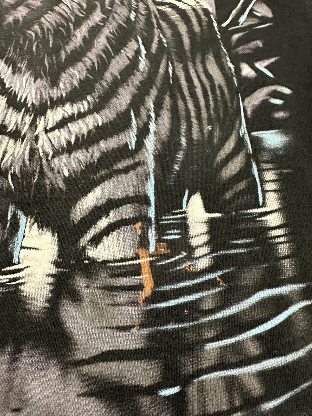 Liquid Blue Vintage 90s Liquid Blue Siberian Tiger Animal Nature T-Shirt Size US L / EU 52-54 / 3 - 11 Thumbnail