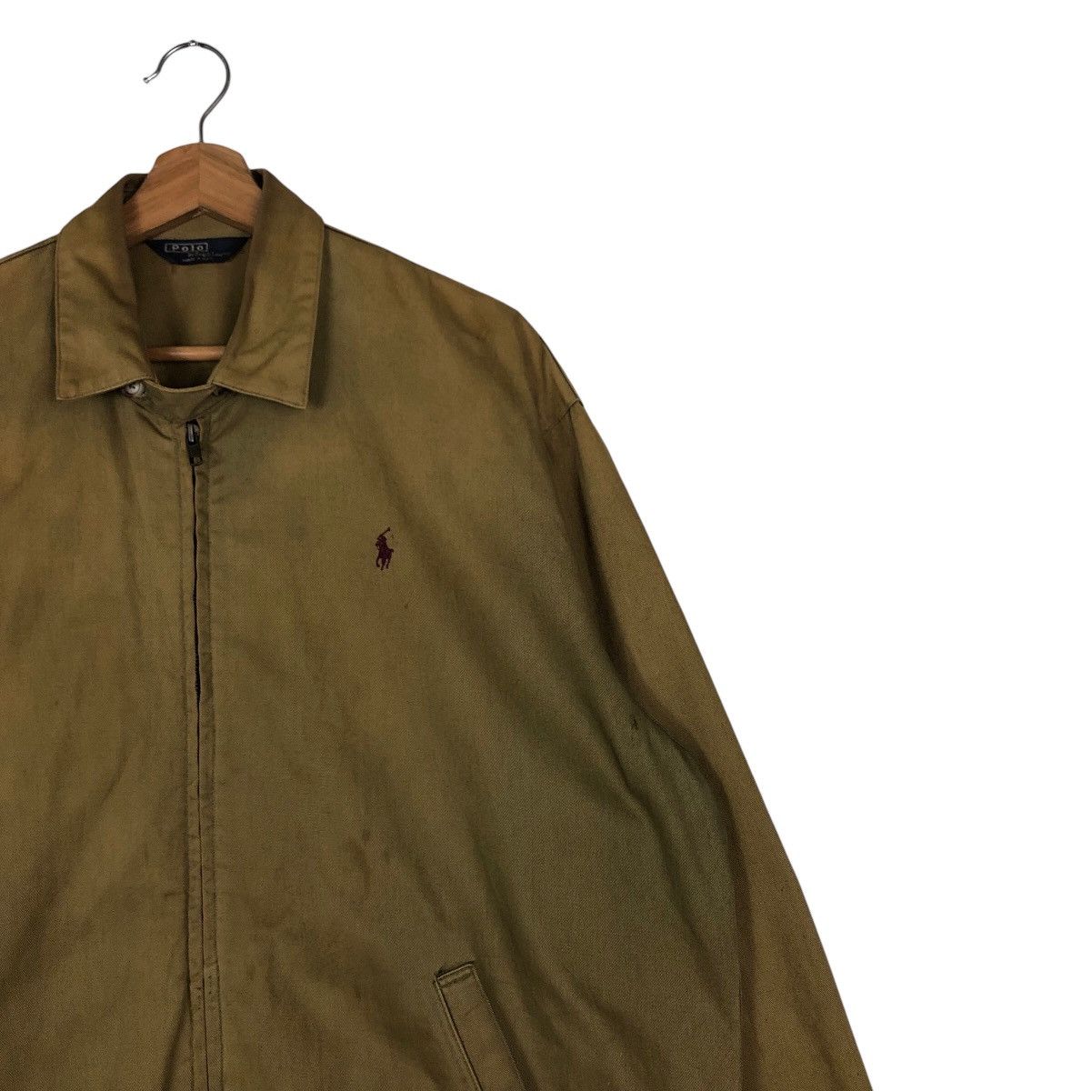 Polo Ralph Lauren 🔥Vintage Bomber Jacket Chore Work Polo Ralph Lauren Size US M / EU 48-50 / 2 - 6 Thumbnail