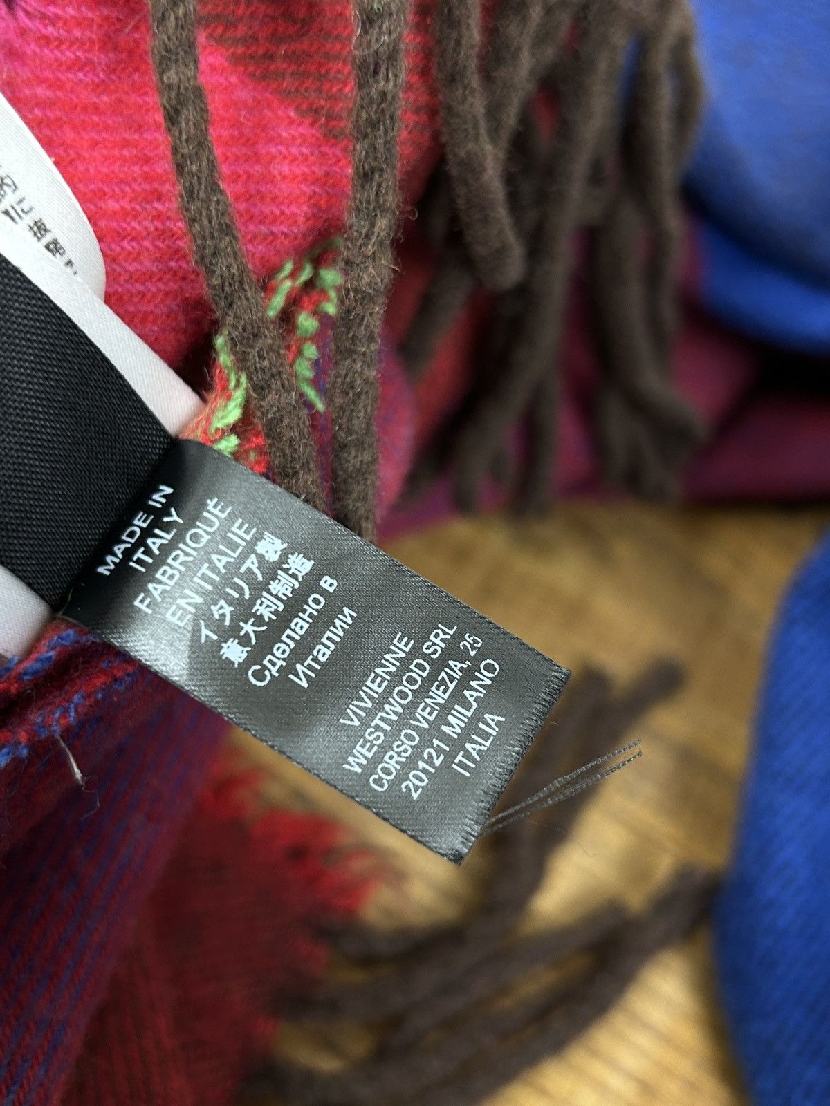 Vivienne Westwood Vivienne Westwood Multicolor Wool Poncho Hooded Cape Size M / US 6-8 / IT 42-44 - 12 Thumbnail