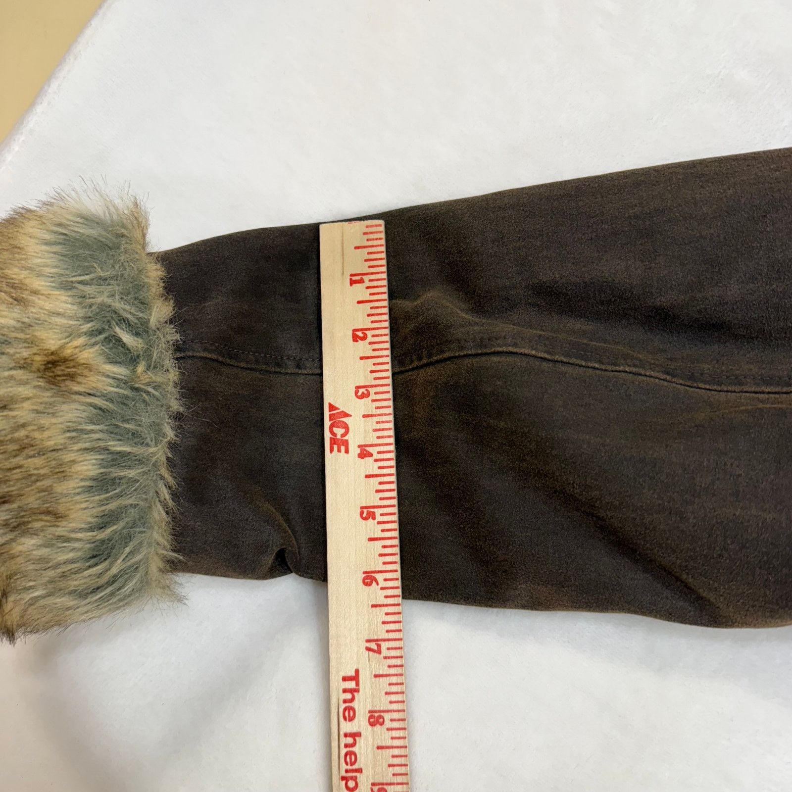 Other Sundance Large Coat Brown Faux Fur Barn Coat Boho Winter Y2K Size L / US 10 / IT 46 - 12 Thumbnail