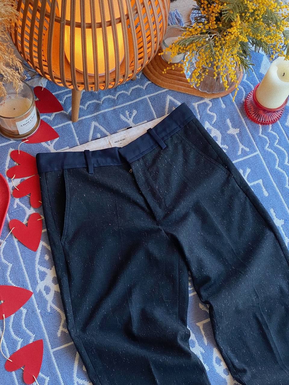 Wood Wood Wood Wood Tweed Pants Wool Silk Blend Size US 28 / EU 44 - 3 Thumbnail