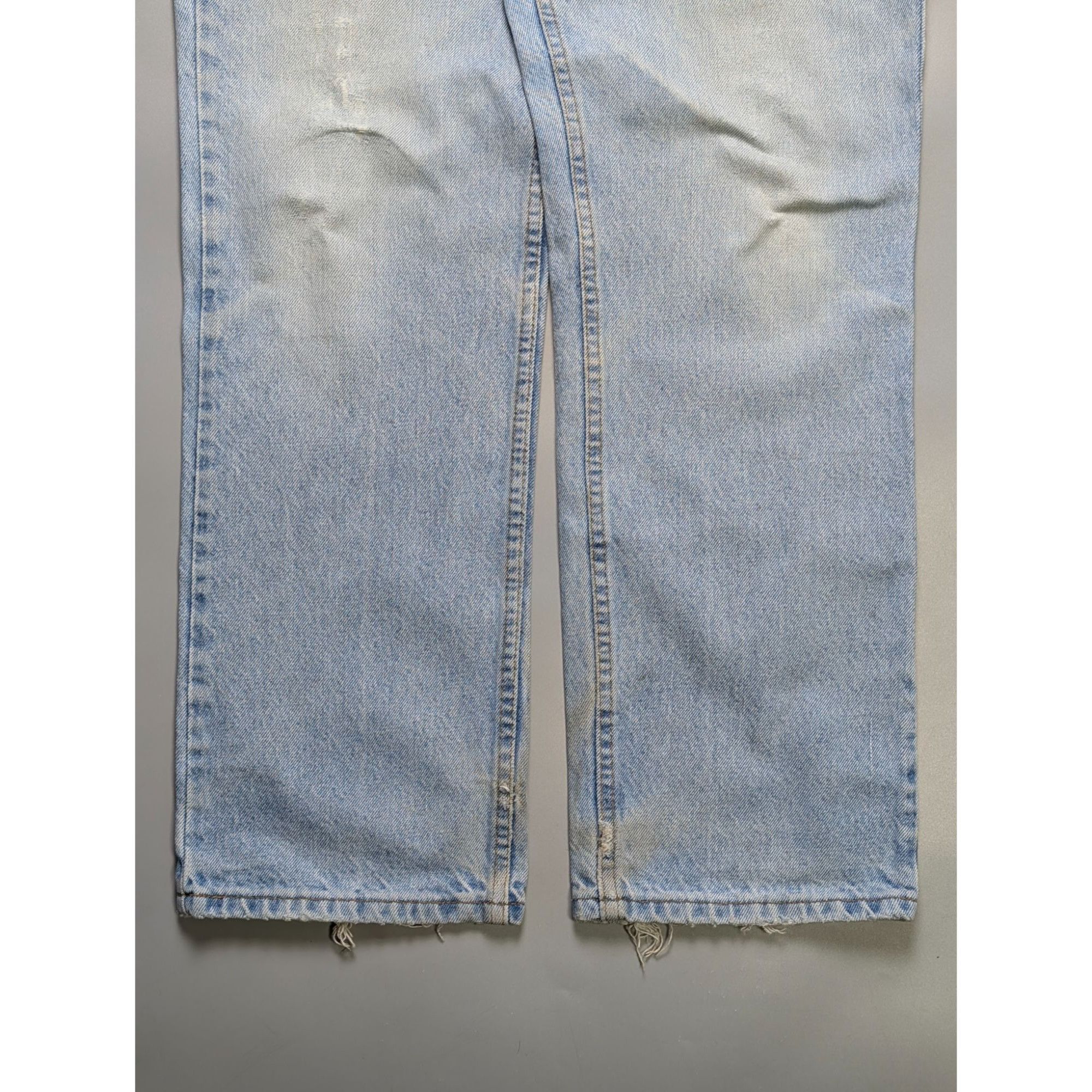 Levi's Levi's 506 Orange Tab Distressed Denim Jeans Pants (Y1083) Size US 34 / EU 50 - 2 Thumbnail