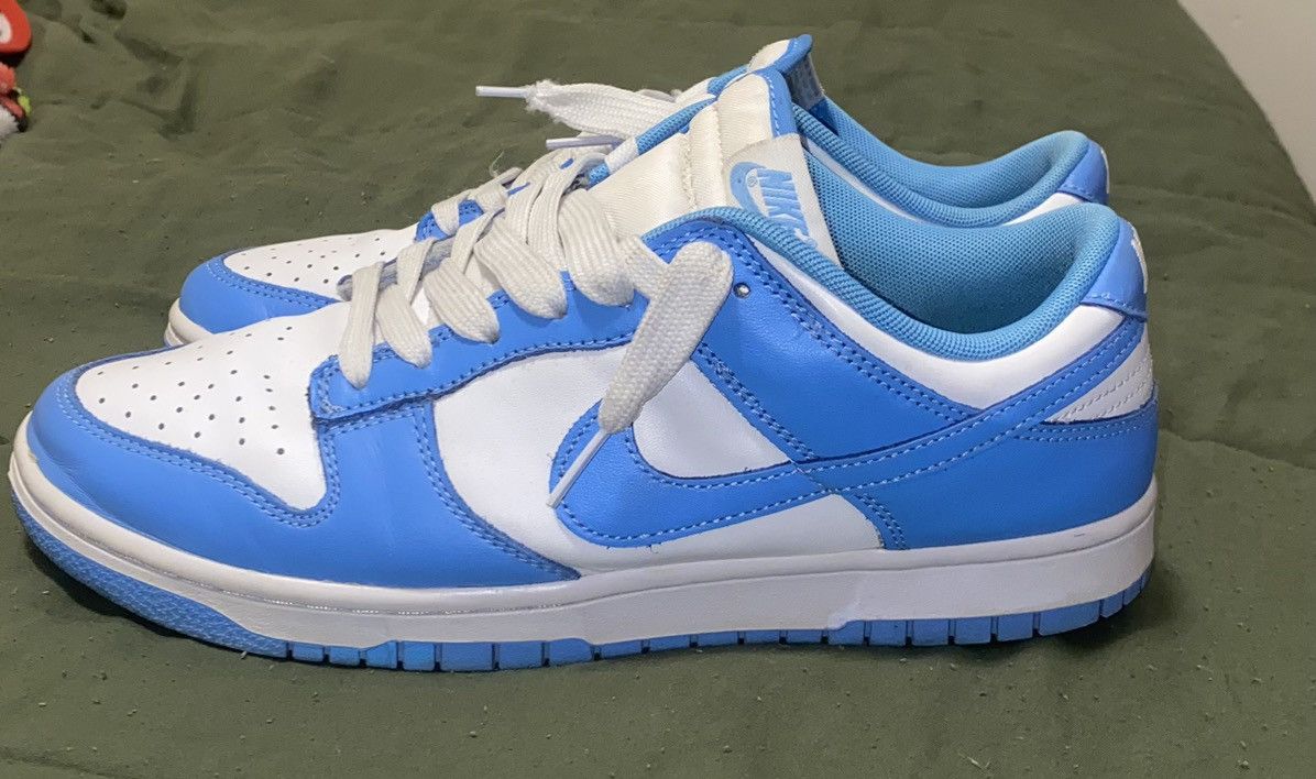 Nike UNC Dunk Low (2021) Size US 9.5 / EU 42-43 - 6 Thumbnail