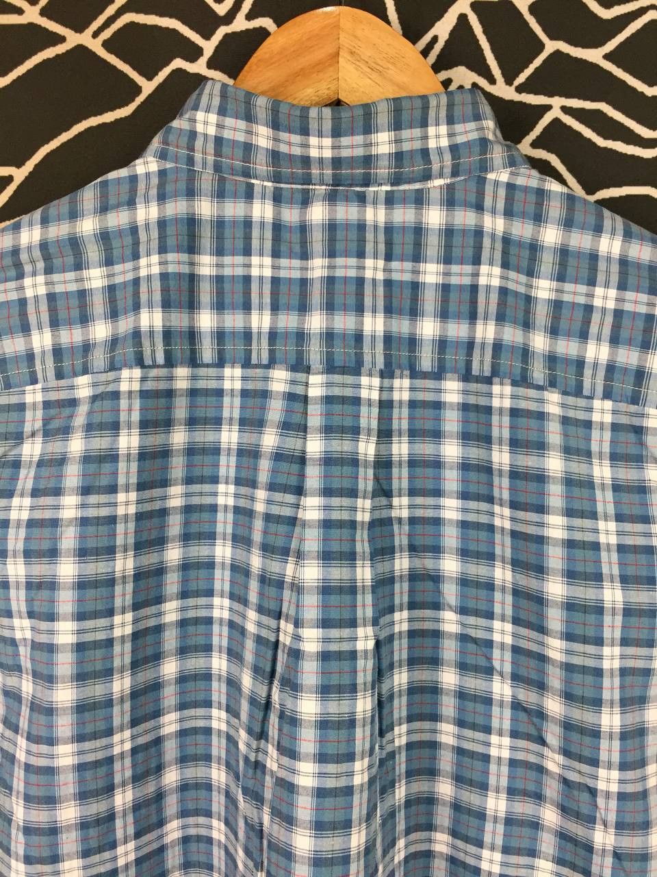 DC DC Shoes Checkered Plaid Button Down Short Sleeve Shirt Size US M / EU 48-50 / 2 - 6 Thumbnail