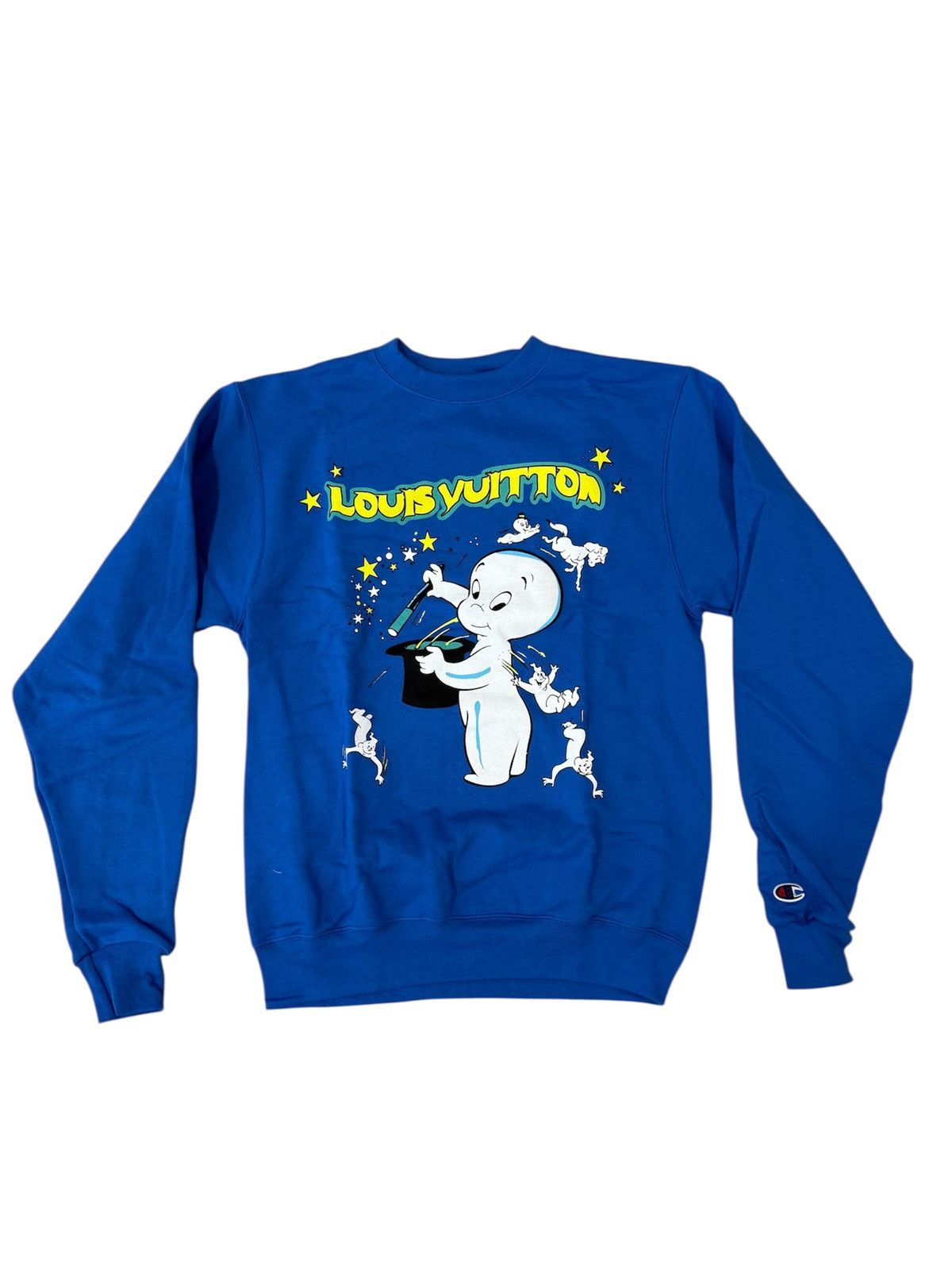 Mega Yacht Mega Yacht Casper Louis Vuitton Crewneck Size US S / EU 44-46 / 1 - 1 Thumbnail