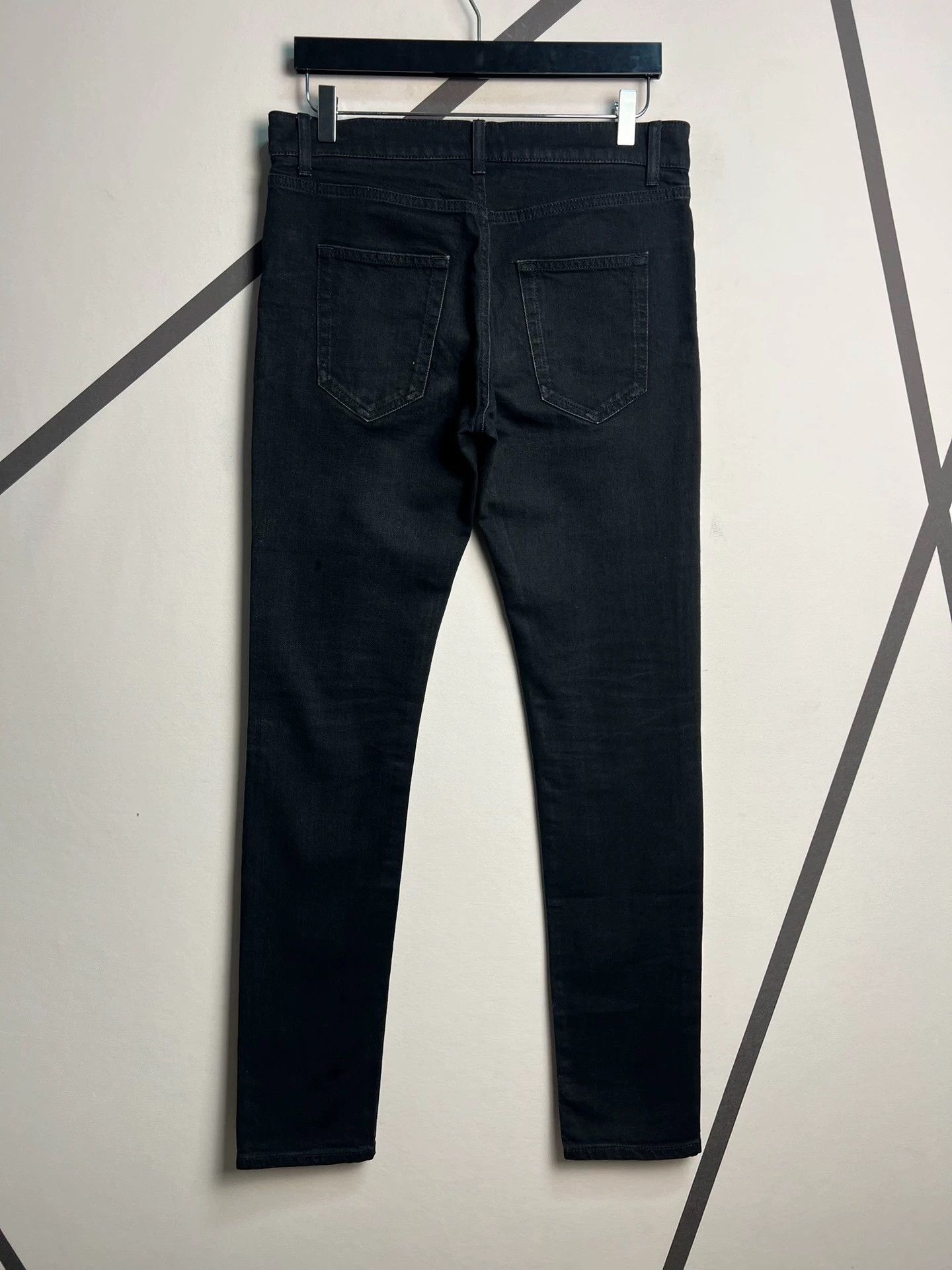 Saint Laurent Paris Authentic Saint Laurent jeans in smoke black Size 31" - 2 Thumbnail