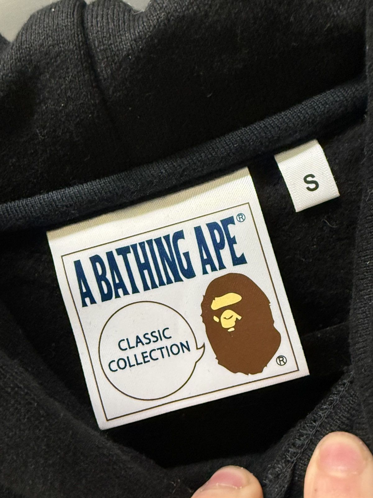 Bape Bape Oversized Black hoodie essentials Size US S / EU 44-46 / 1 - 4 Thumbnail