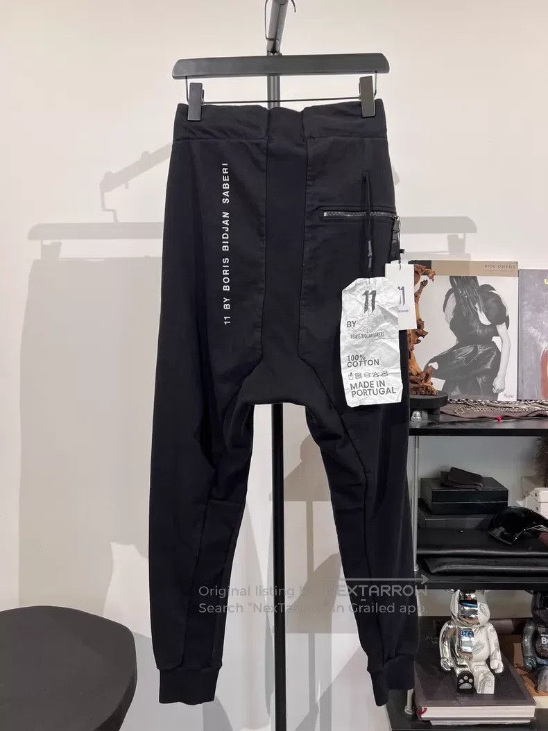 Boris Bidjan Saberi Boris Bidjan Saberi Size XS Fleece-lined jogger pants with Size US 34 / EU 50 - 1 Thumbnail