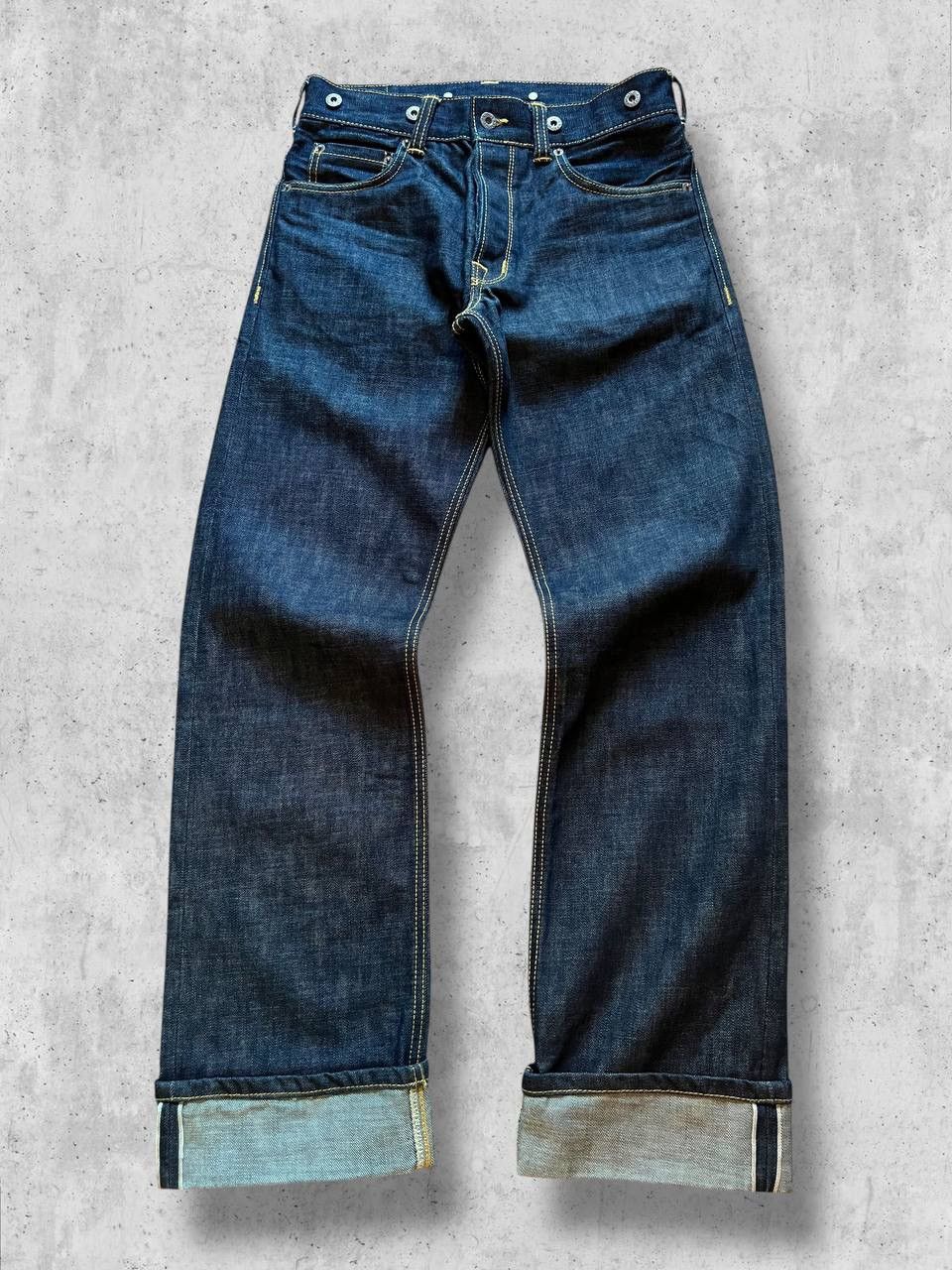 Vintage Pike Brothers SELVEDGE Roamer Pant Wide Long denim jeans 36 Size US 36 / EU 52 - 7 Thumbnail