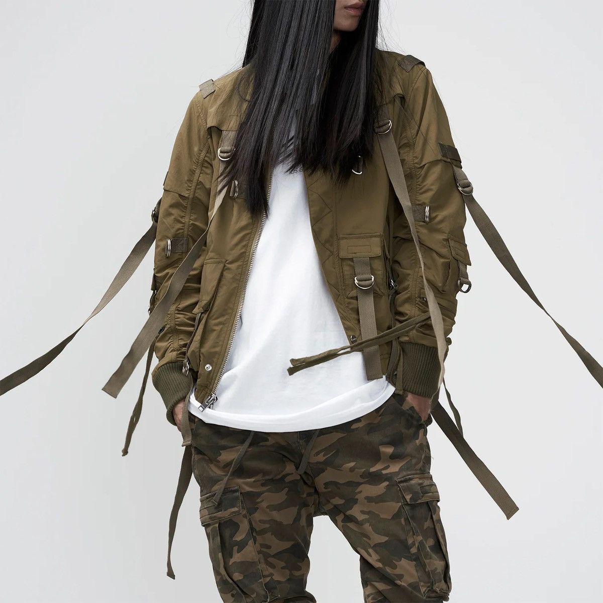 Stampd Flex Strapped Bomber Jacket Size US M / EU 48-50 / 2 - 10 Thumbnail