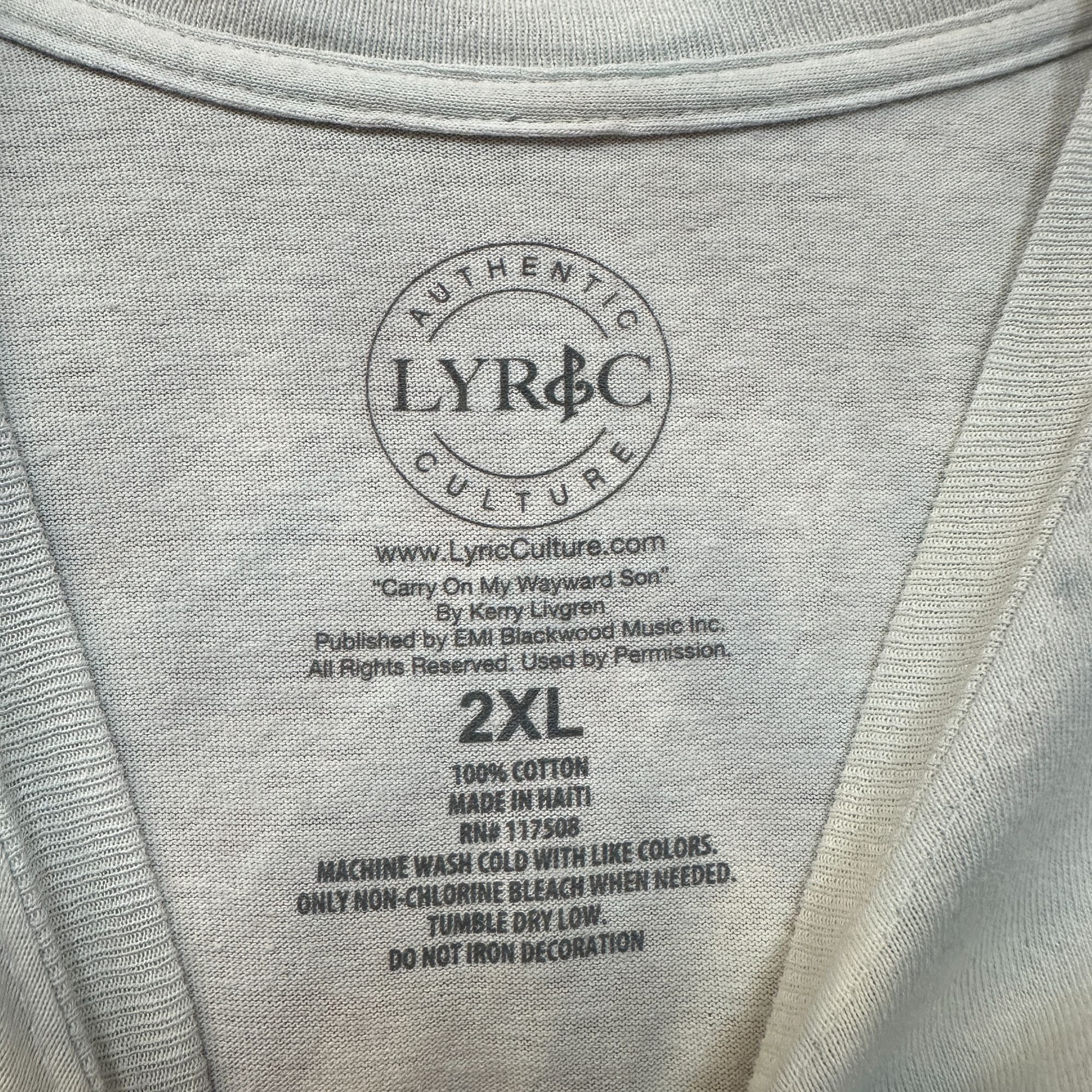 Urban Outfitters Kansas Carry On My Wayword Son Lyrircs Tie Dye Tshirt 2xl Size US XXL / EU 58 / 5 - 4 Thumbnail