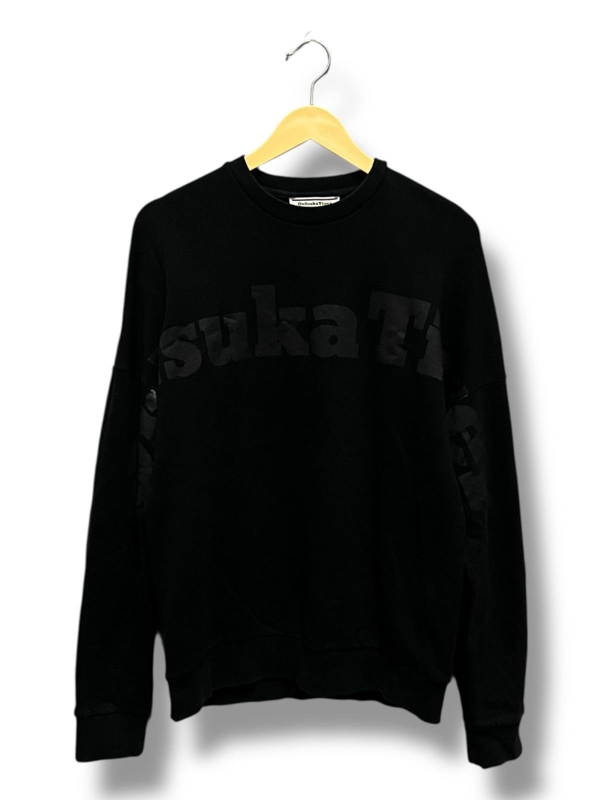 Asics × Designer × Onitsuka Tiger ONITSUKA TIGER SPELL OUT SWEATSHIRT Size US S / EU 44-46 / 1 - 1 Thumbnail