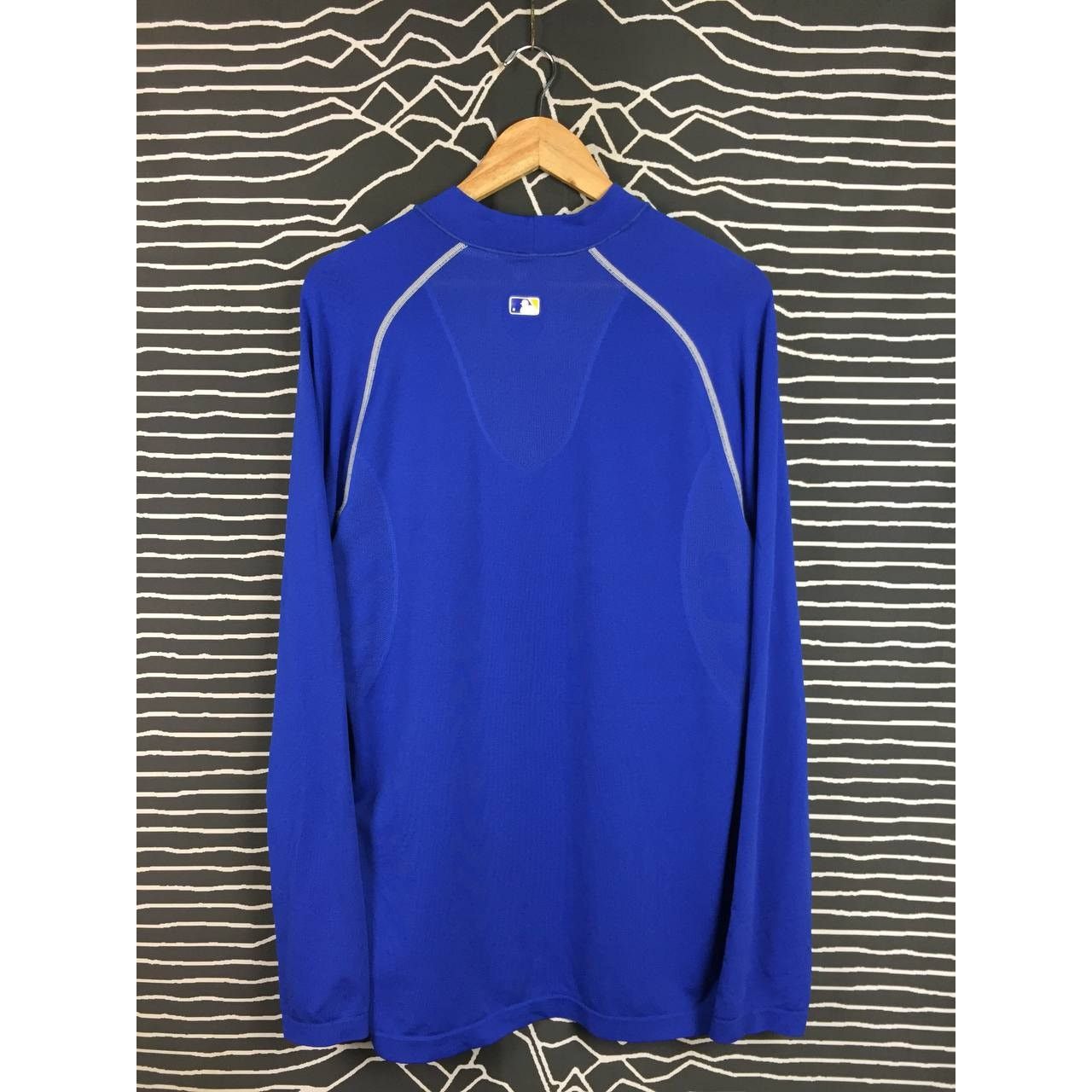 MLB × Nike × Vintage Nike MLB Milwaukee Brewers Long Sleeve Sportswear Tee Size US L / EU 52-54 / 3 - 8 Thumbnail