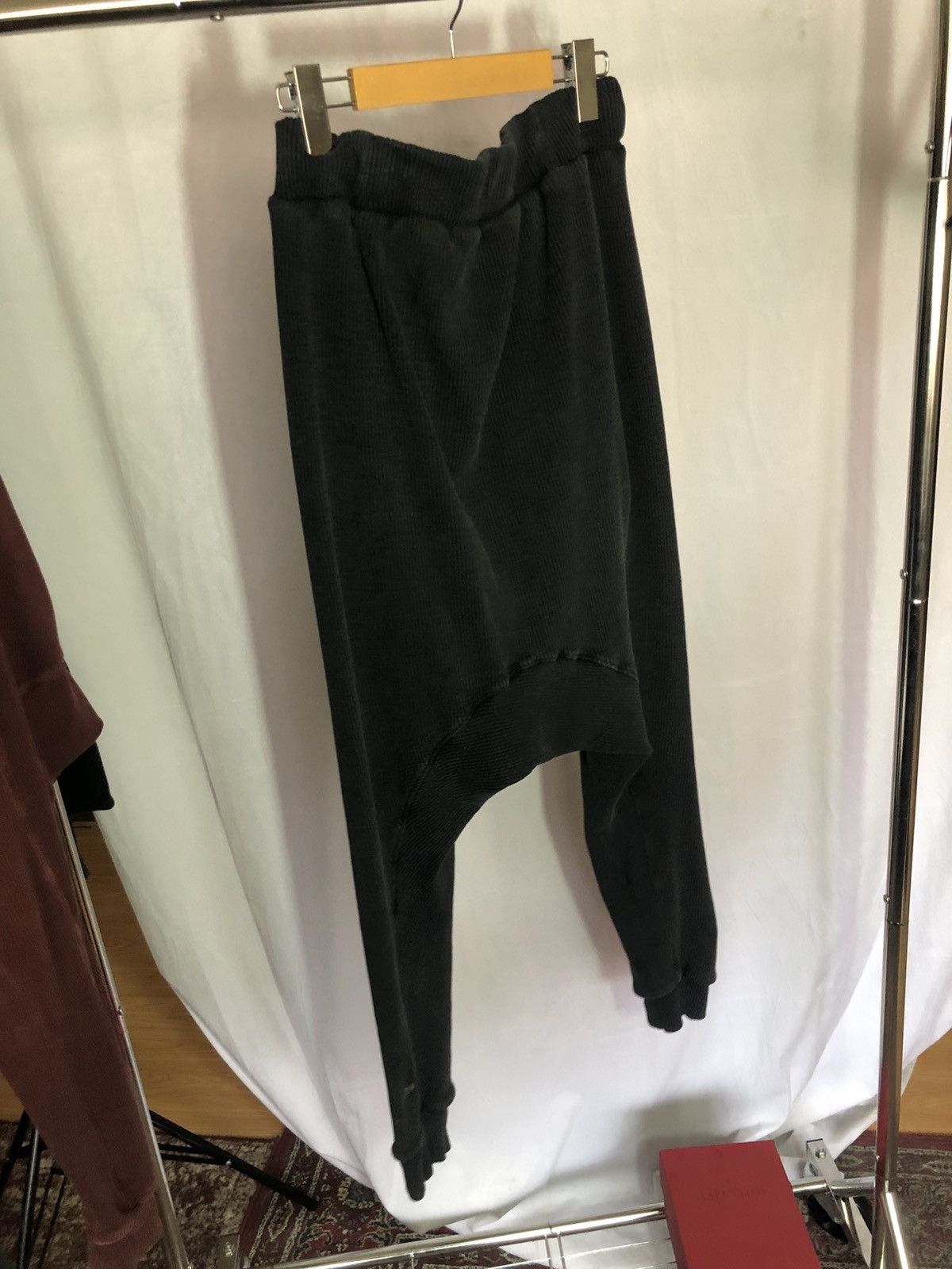 Boris Bidjan Saberi BORIS BIDJAN SABERI FW16 “Long John” Drop Crotch Pants Size US 29 - 3 Thumbnail