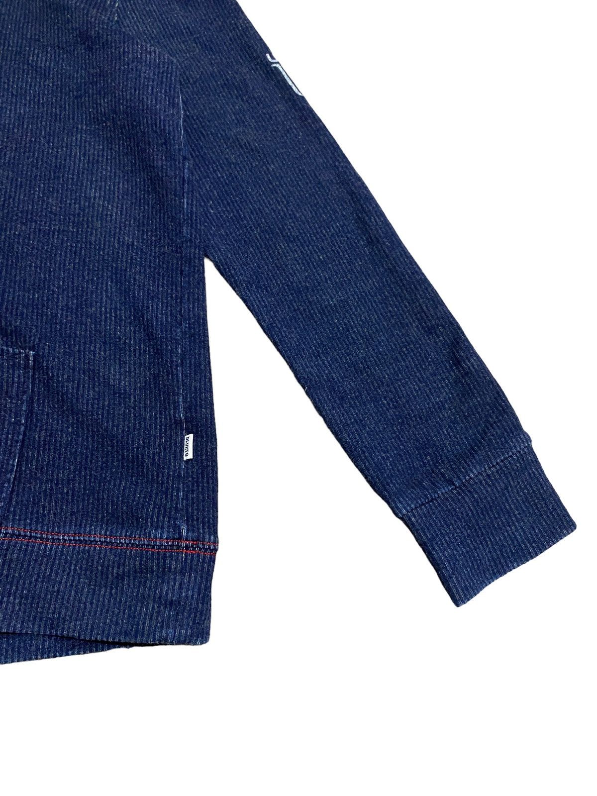 Japanese Brand Rare Vintage Red Monkey Company Blue To Hickory Hoodie 2000s Size US M / EU 48-50 / 2 - 8 Thumbnail