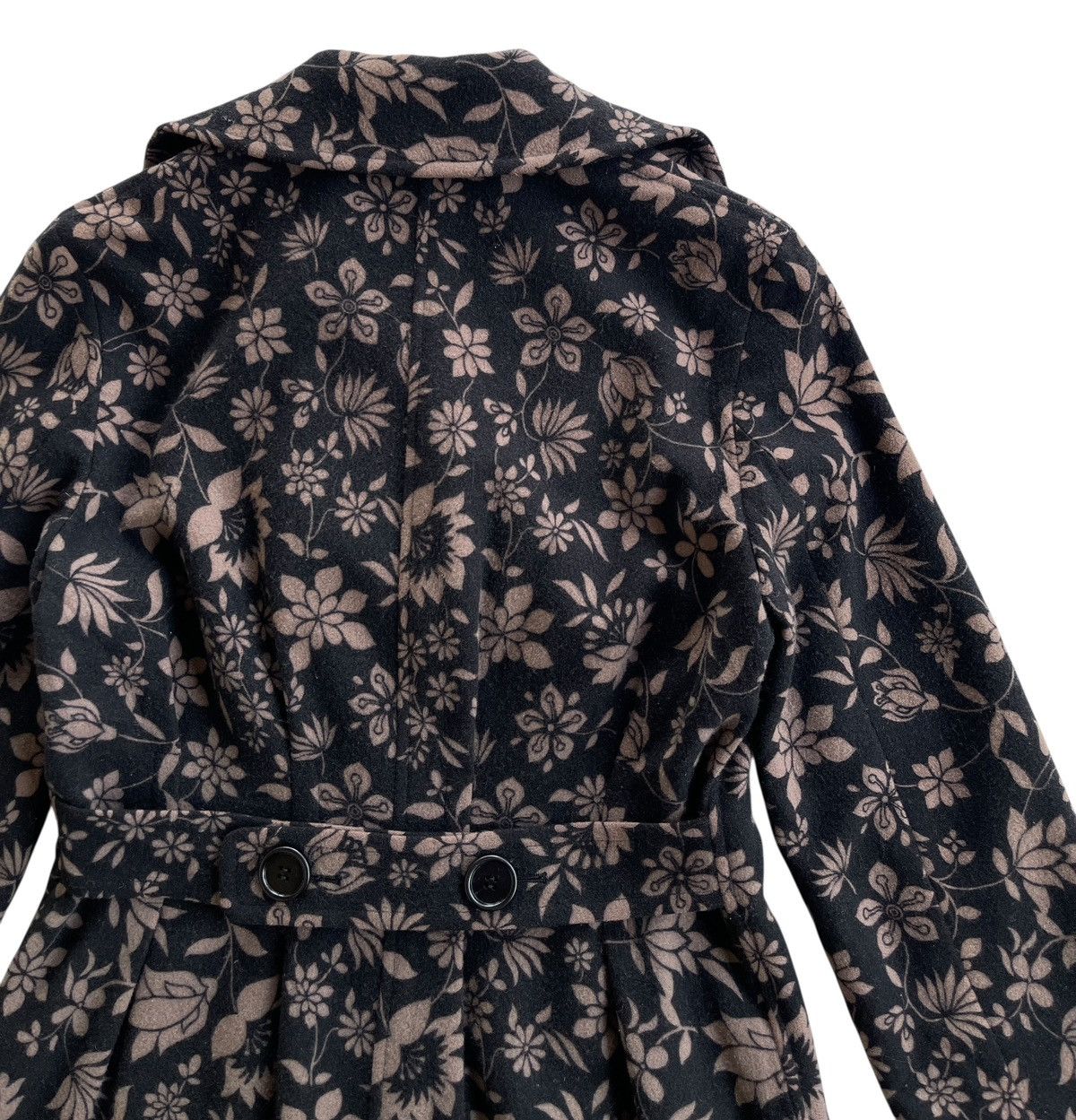 Yohji Yamamoto 1990s Yohji Yamamoto Double Breasted Floral Coats Size M / US 6-8 / IT 42-44 - 5 Thumbnail